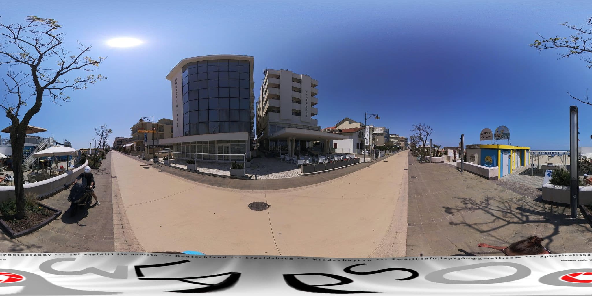 Street view near Hotel Ambasciatori, Bellaria-Igea Marina — © LAPS360 (CC BY-SA · Mapillary)