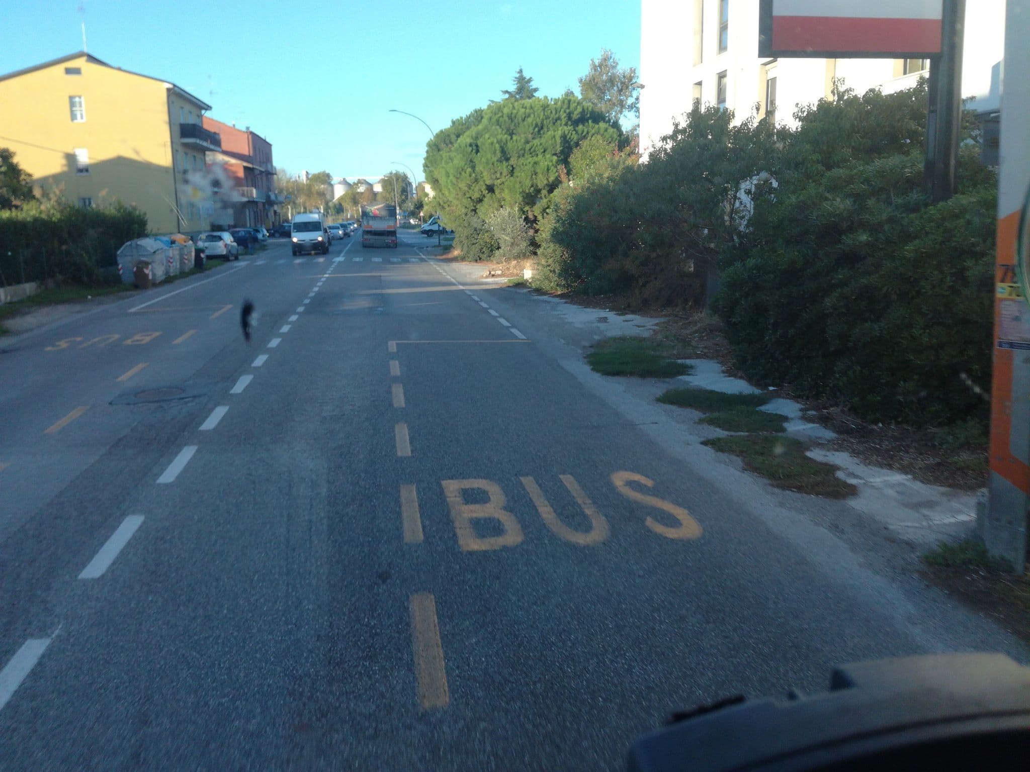 Street view near Hotel Mocadoro, Ravenna — © klimakas (CC BY-SA · Mapillary)