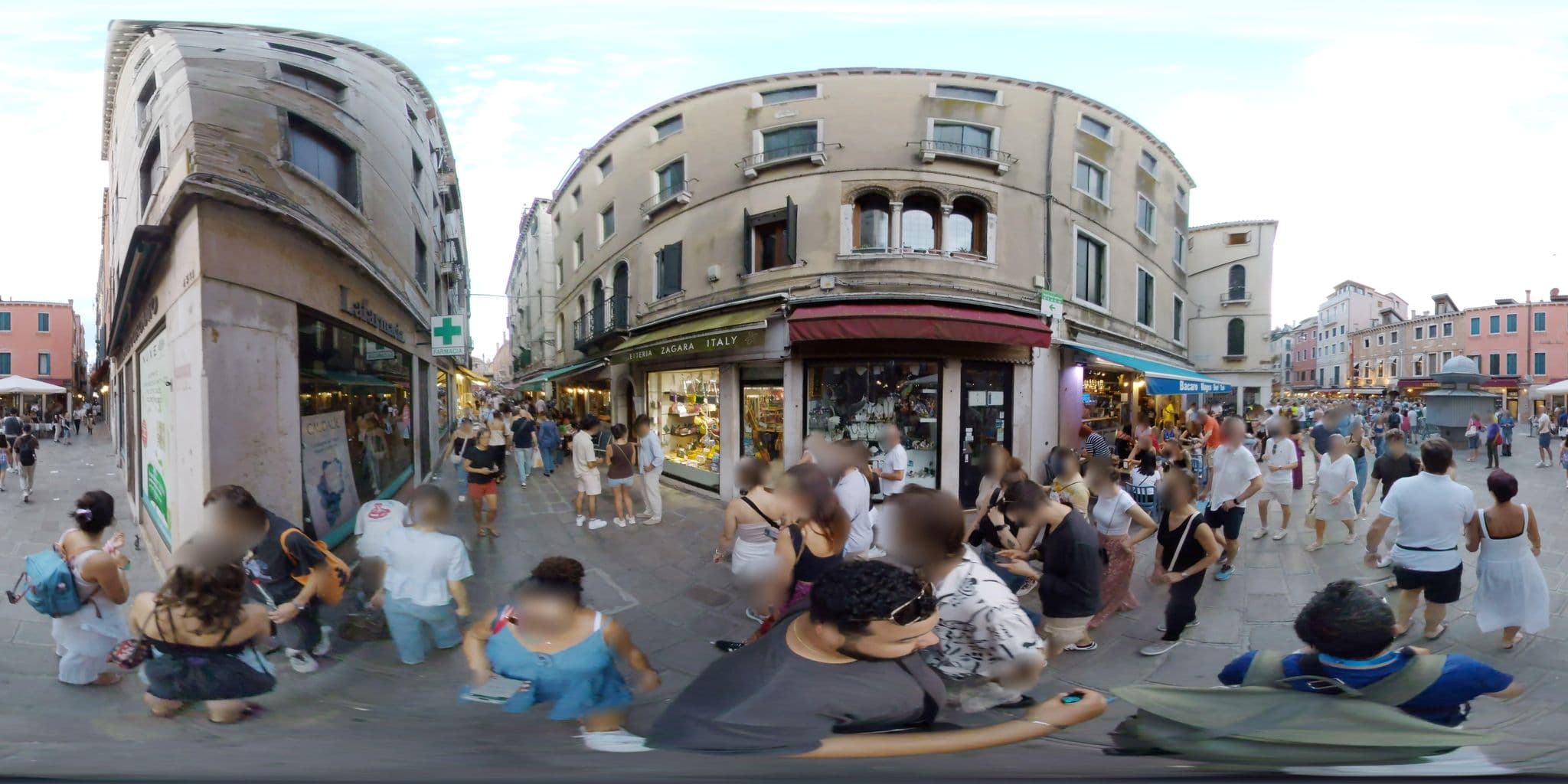 Street view near Hotel Albergo Tiepolo, Venice — © mapconcierge (CC BY-SA · Mapillary)