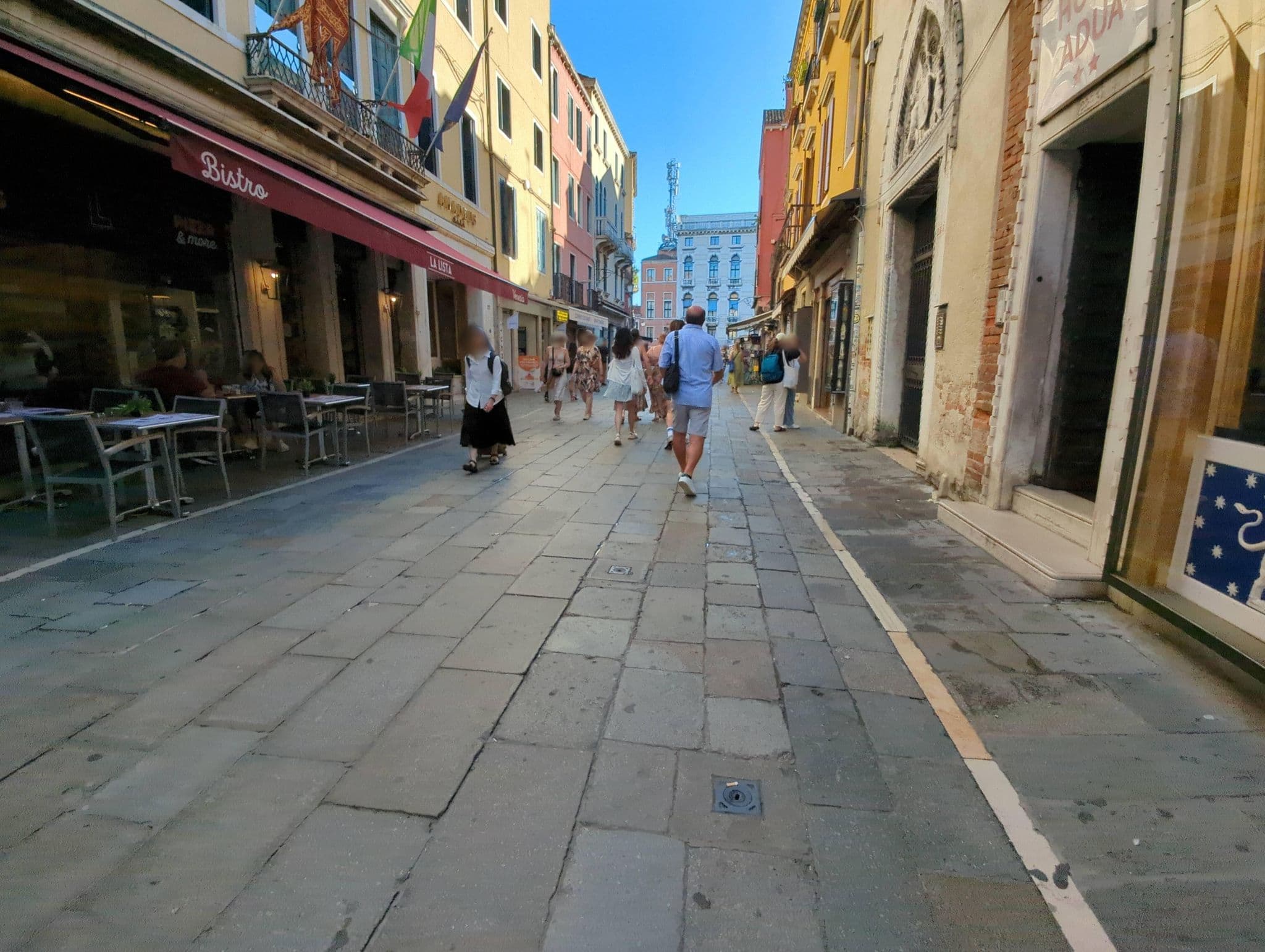Street view near Hotel Caprera Venice, Venice — © andreadfc (CC BY-SA · Mapillary)