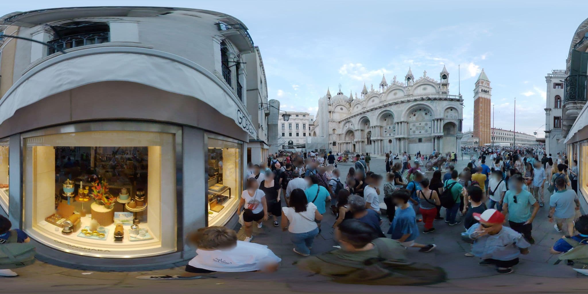 Street view near Hotel Concordia Venice, Venice — © mapconcierge (CC BY-SA · Mapillary)