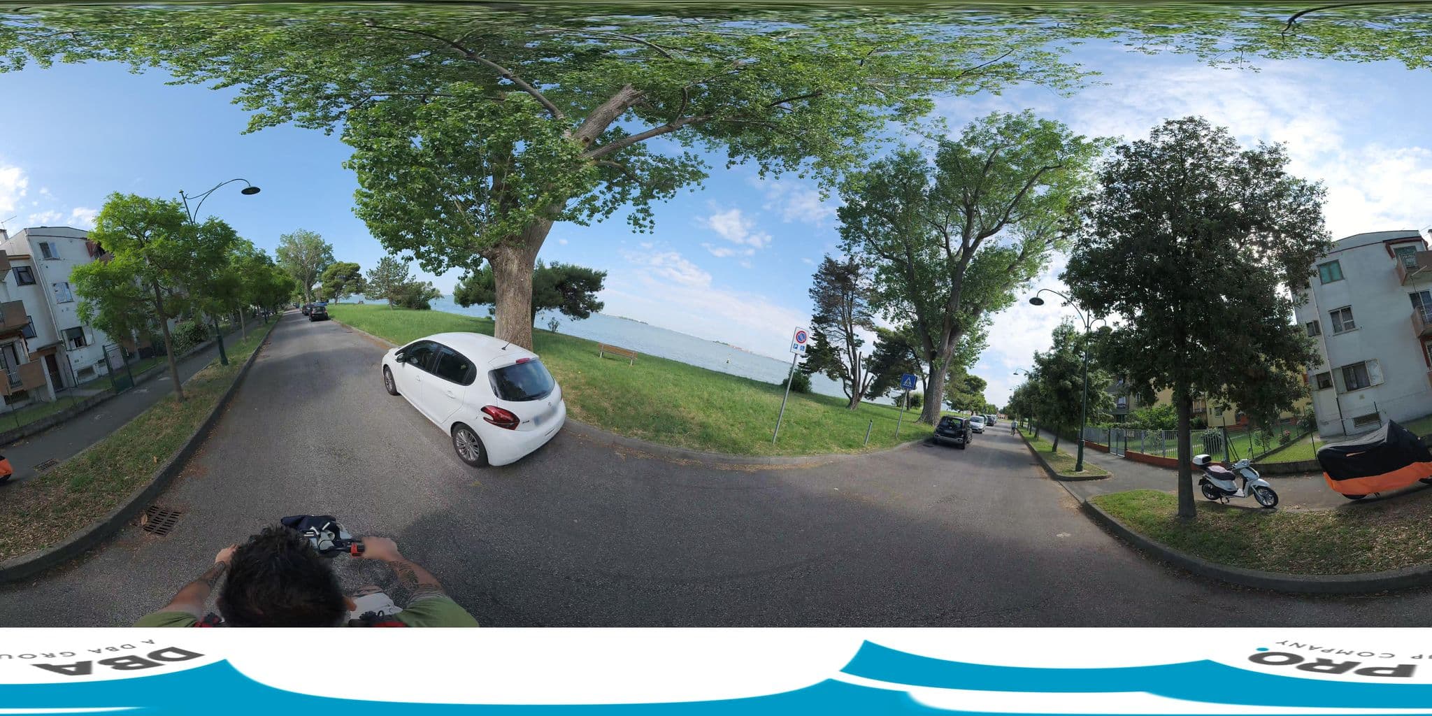 Street view near Casa Laguna Venezia, Lido — © federicodebetto (CC BY-SA · Mapillary)