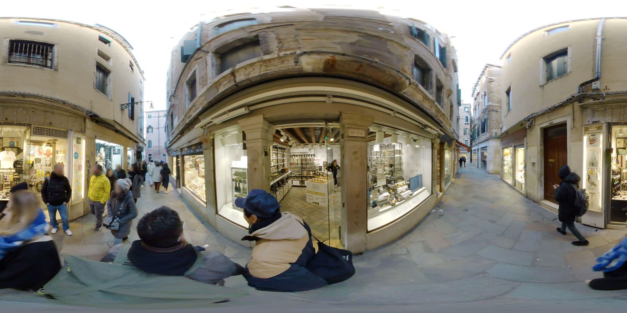 Street view near Hotel Al Vagon, Venice, Italy, Venice — © mapconcierge (CC BY-SA · Mapillary)