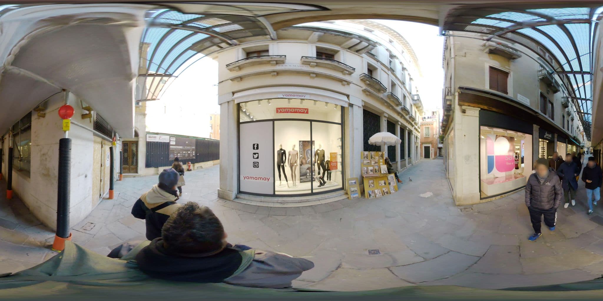 Street view near Mansardina San Marco, Venice — © mapconcierge (CC BY-SA · Mapillary)