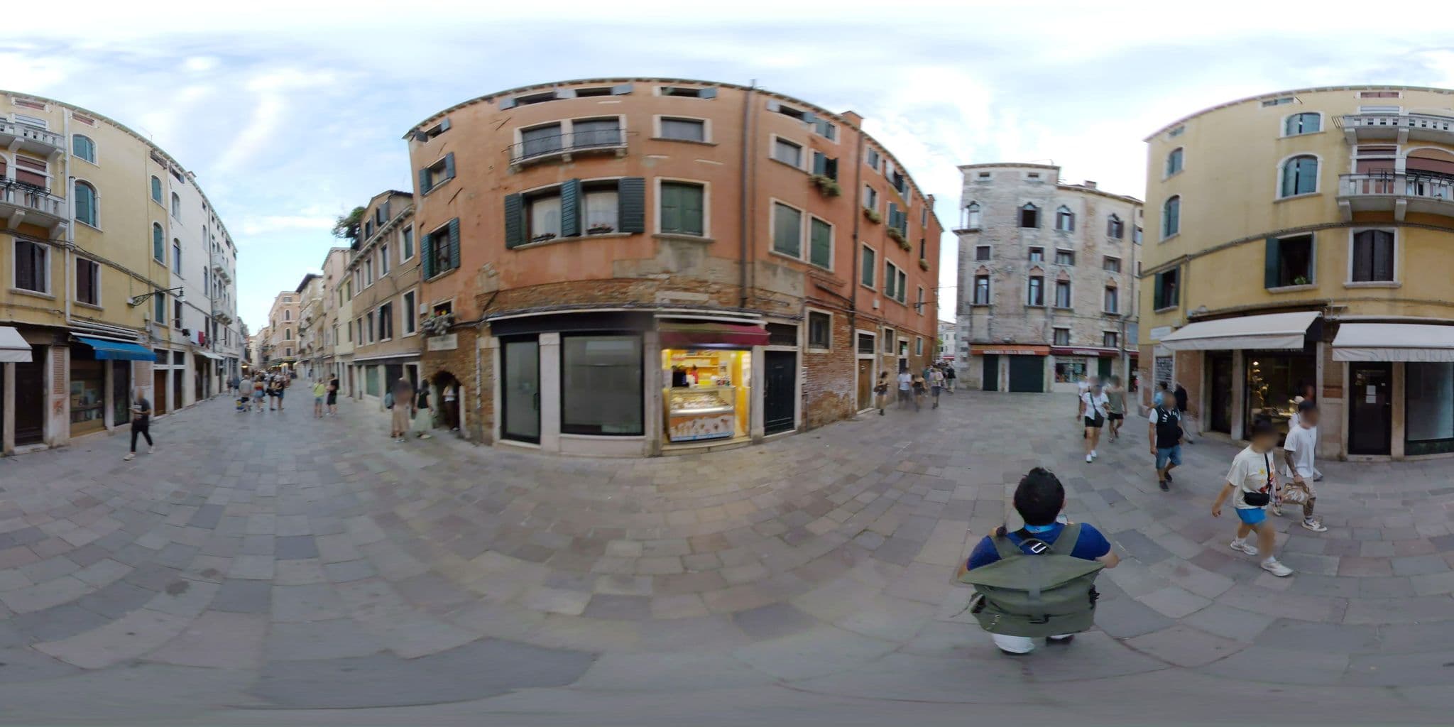 Street view near Doge Morosini Palace, Venice — © mapconcierge (CC BY-SA · Mapillary)