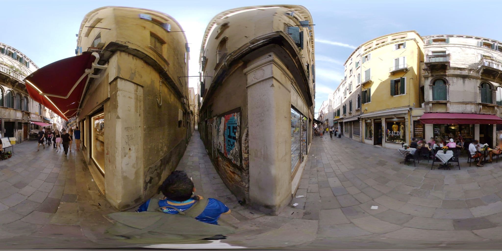 Street view near La Finestra sulle Beccarie, Venice — © mapconcierge (CC BY-SA · Mapillary)