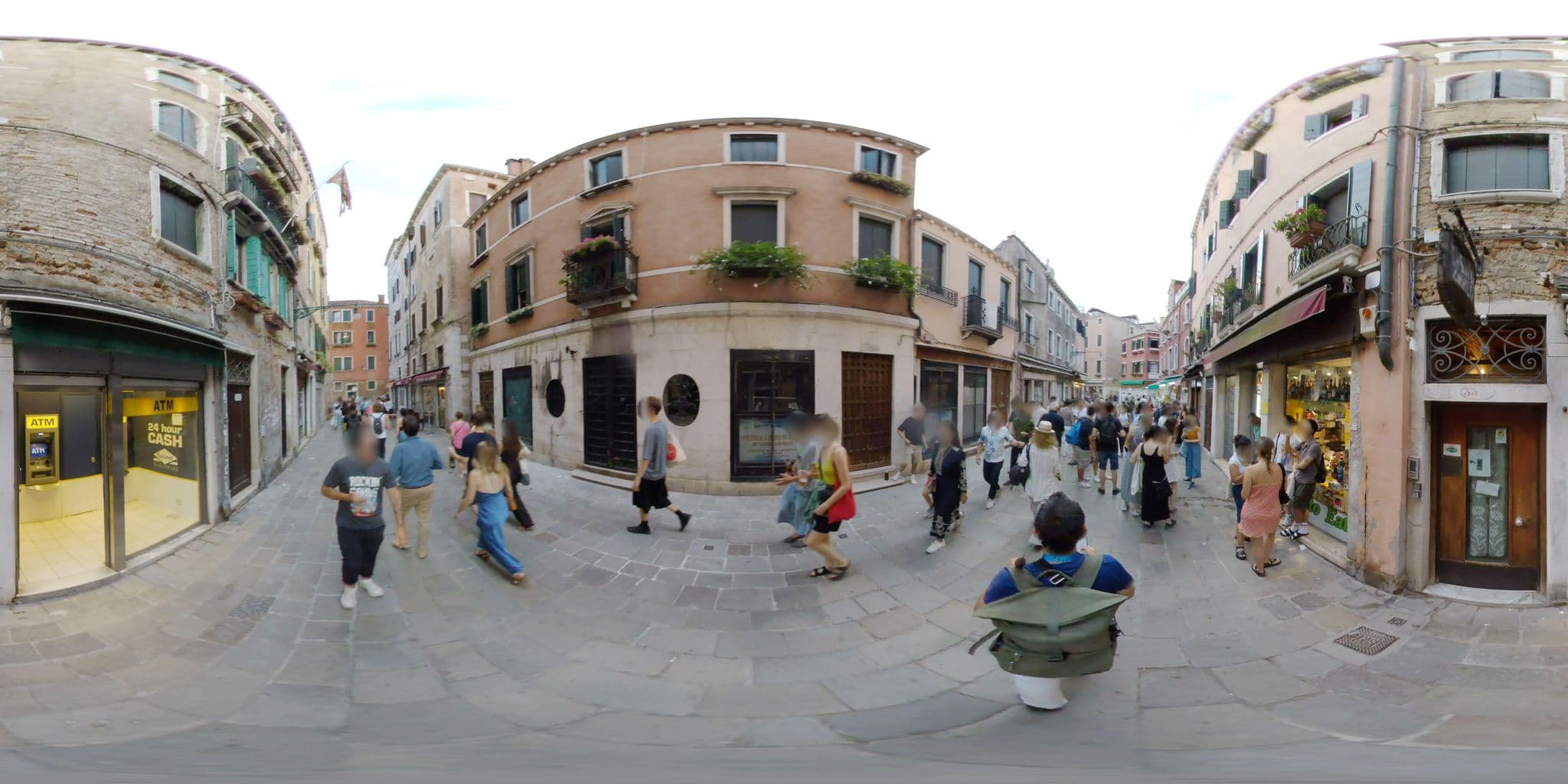 Street view near Palazzo Gritti Morosini Badoer, Venice — © mapconcierge (CC BY-SA · Mapillary)
