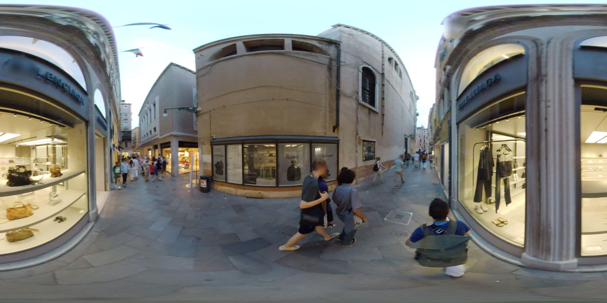 Street view near Hotel Firenze Venice, Venice — © mapconcierge (CC BY-SA · Mapillary)
