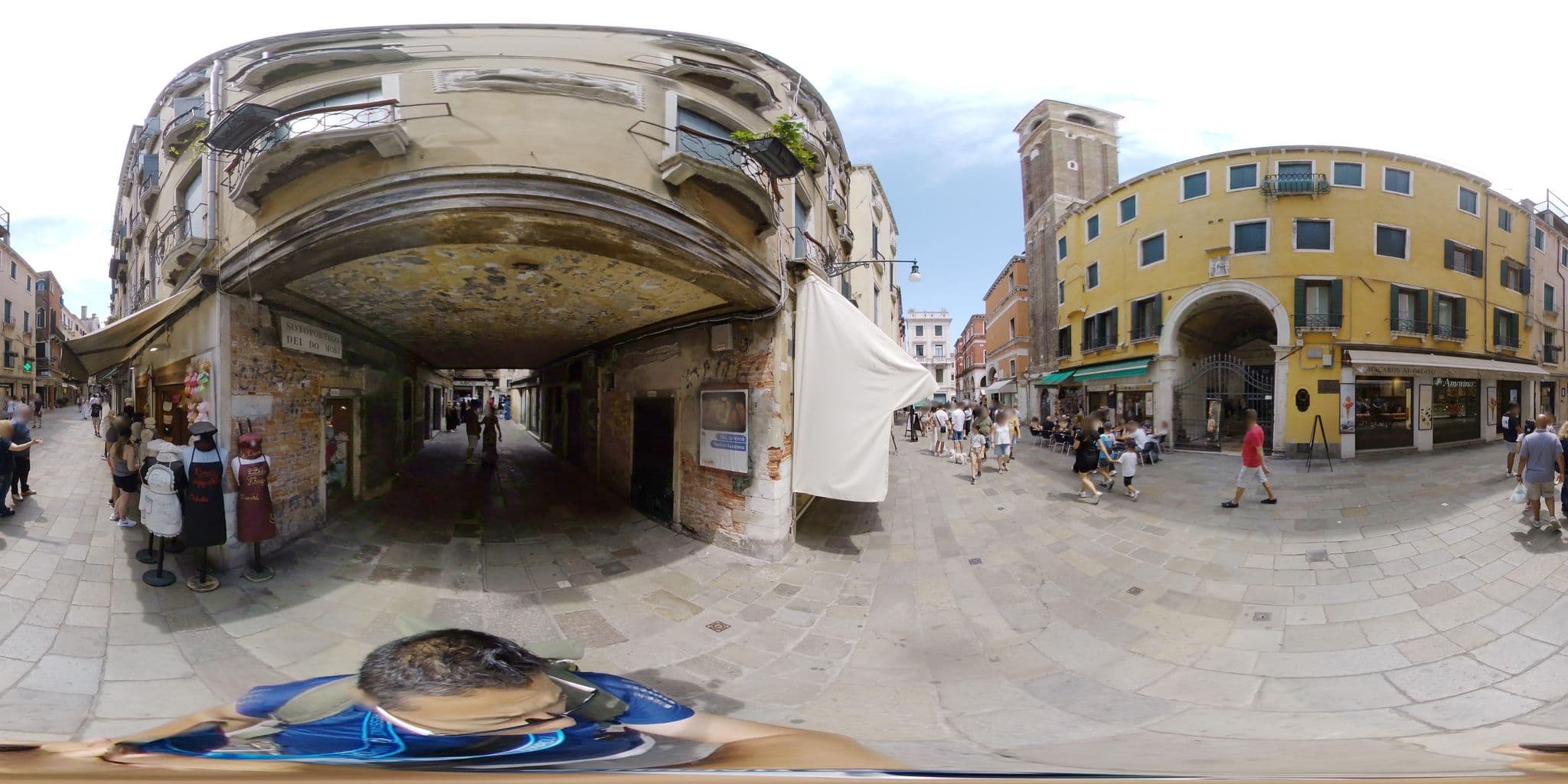 Street view near Marconi e Milano, Venice — © mapconcierge (CC BY-SA · Mapillary)