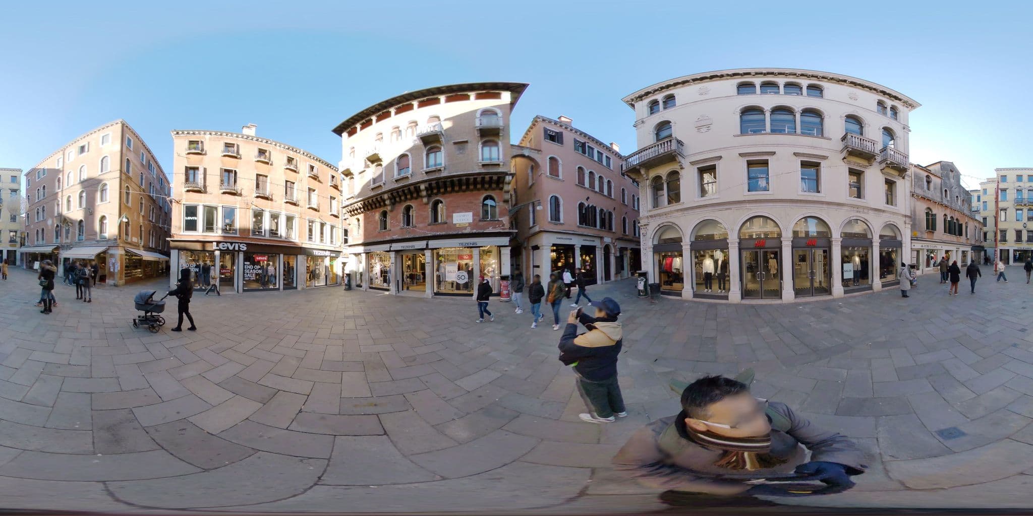 Street view near Le Tango, Venice — © mapconcierge (CC BY-SA · Mapillary)