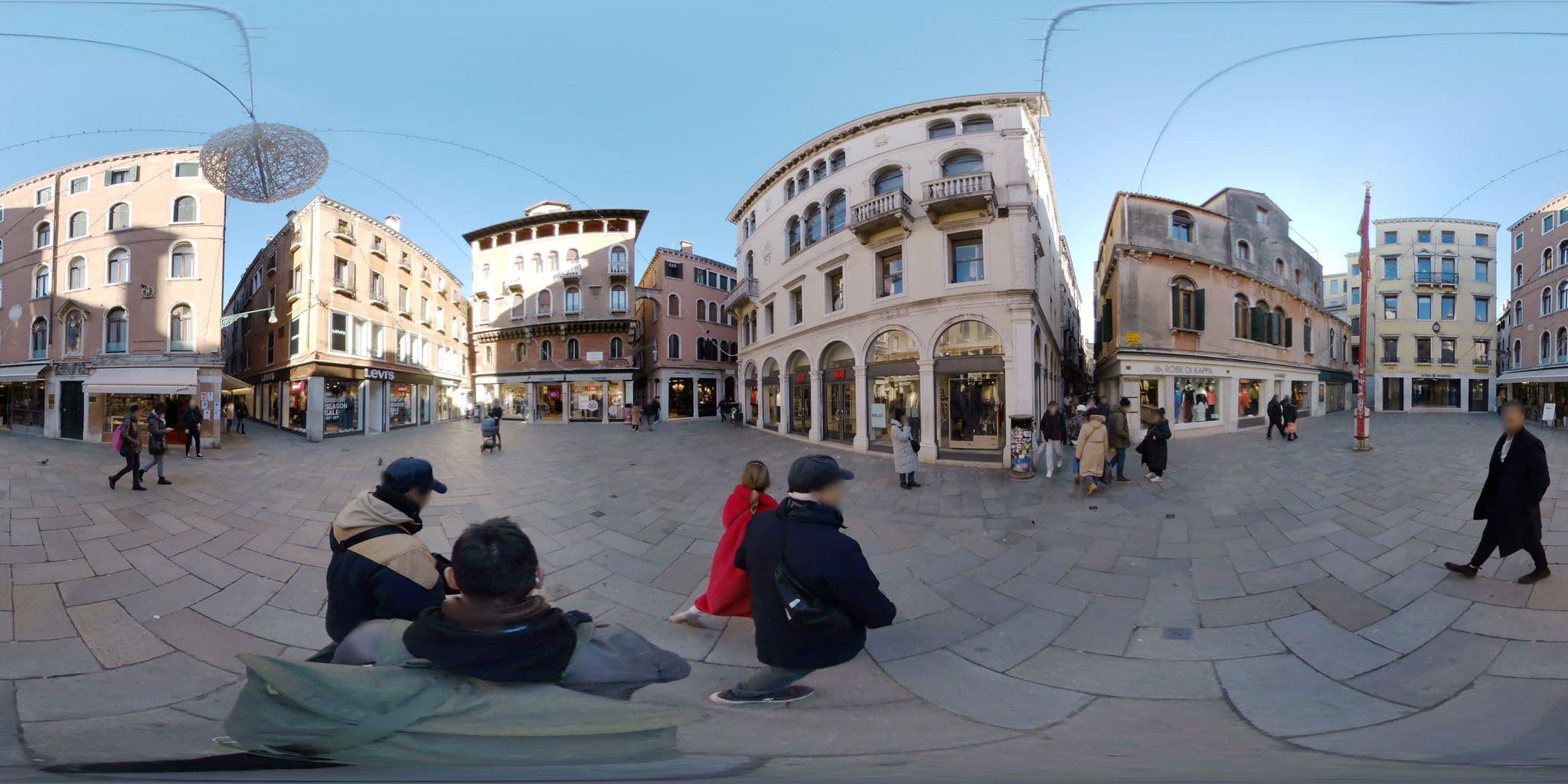 Street view near Ca' Loredan, Venice — © mapconcierge (CC BY-SA · Mapillary)