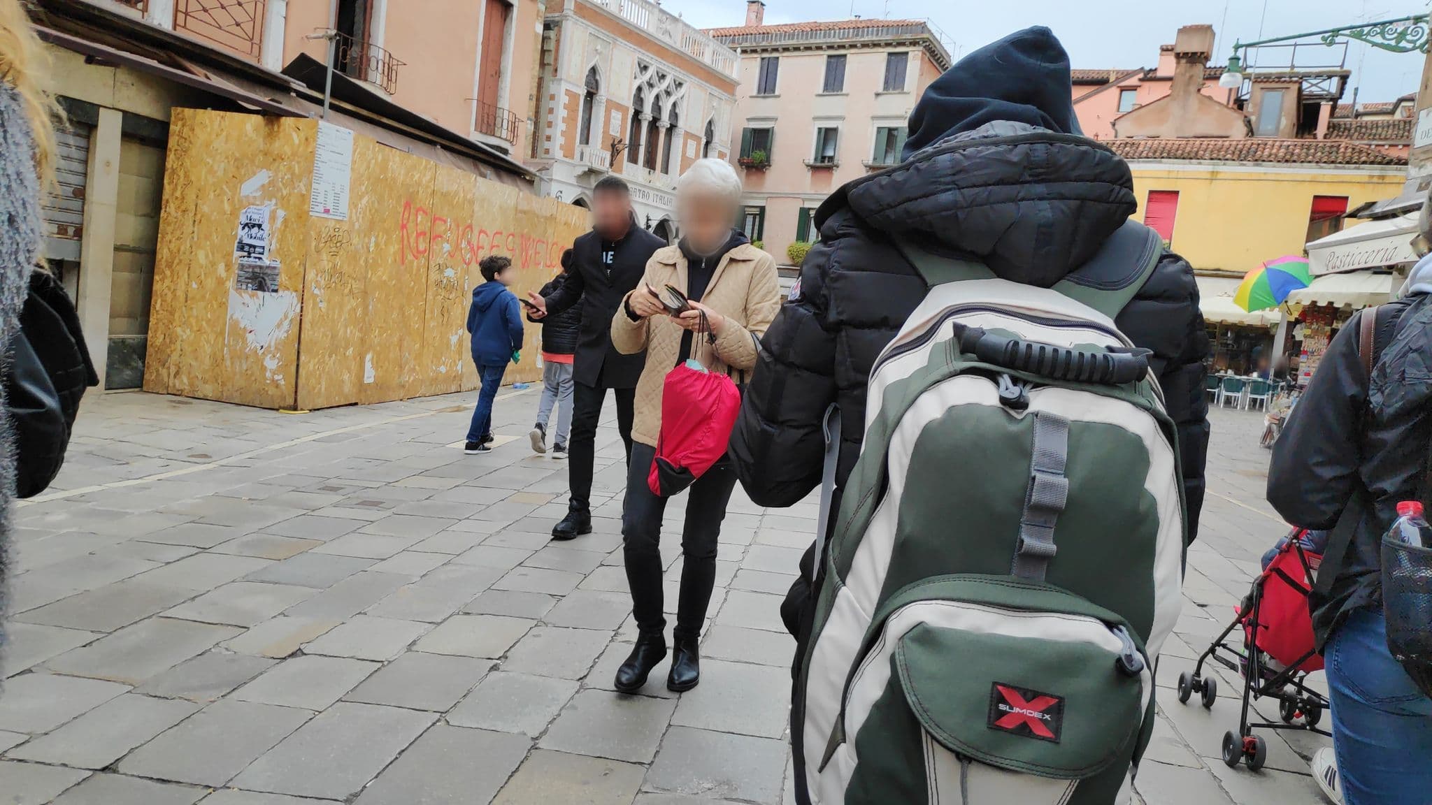 Street view near Piccola Corte, Venice — © marcuscalabresus (CC BY-SA · Mapillary)