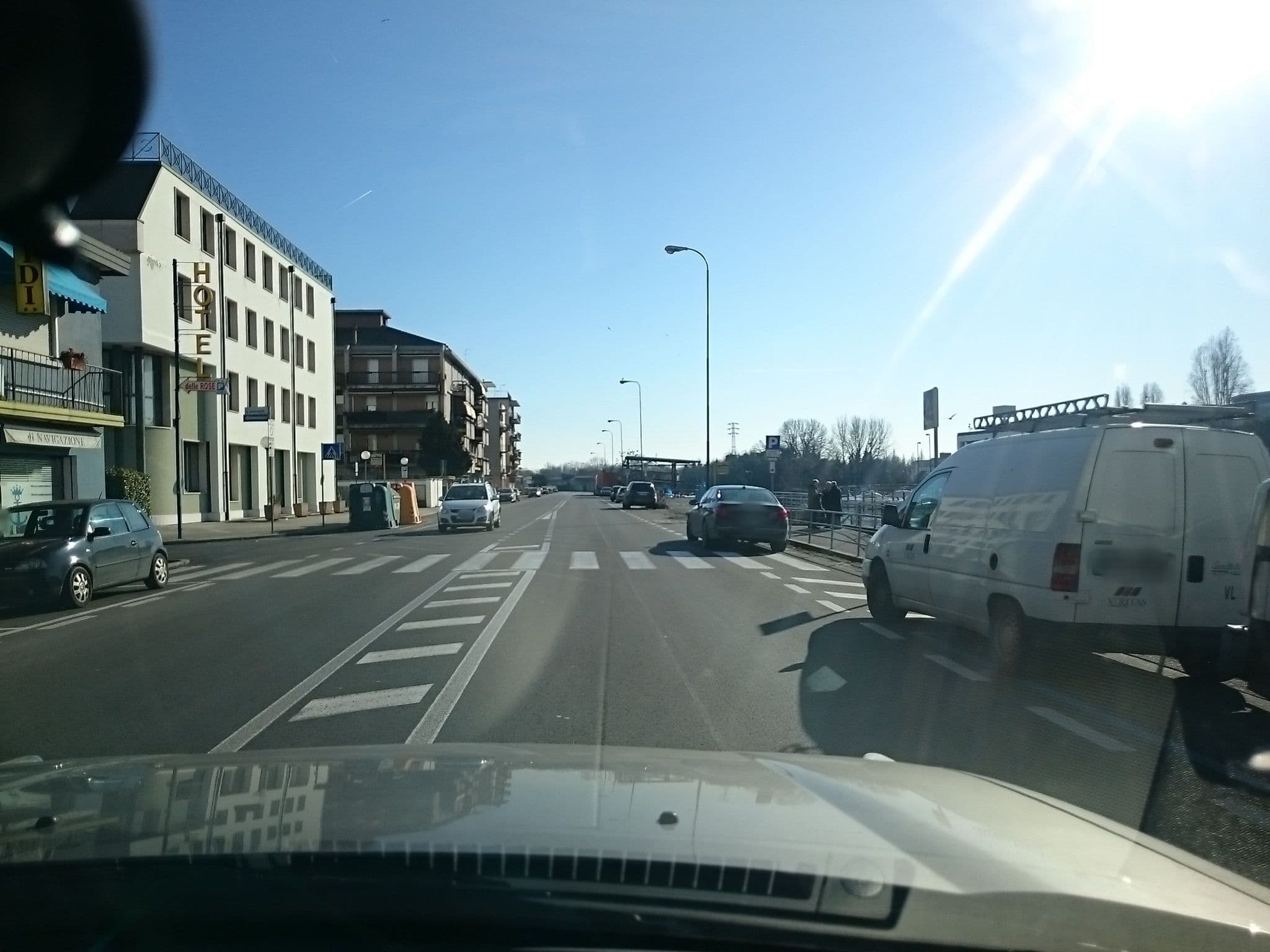 Street view near Guidi Hotel Venice, Mestre — © voschix (CC BY-SA · Mapillary)