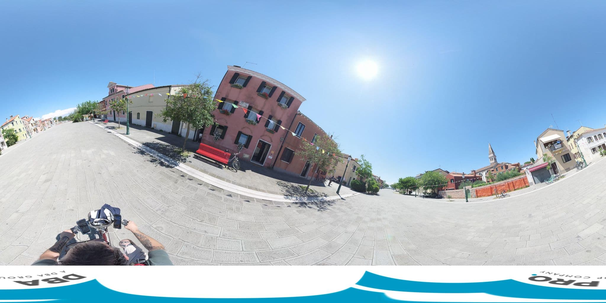 Street view near Cà Noemi, Lido — © federicodebetto (CC BY-SA · Mapillary)