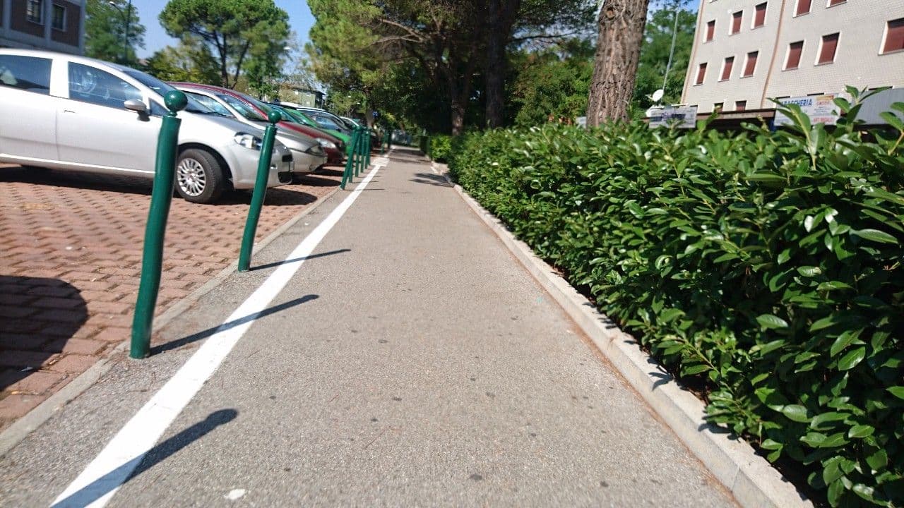 Street view near Albatros Hotel Mestre, Mestre — © voschix (CC BY-SA · Mapillary)