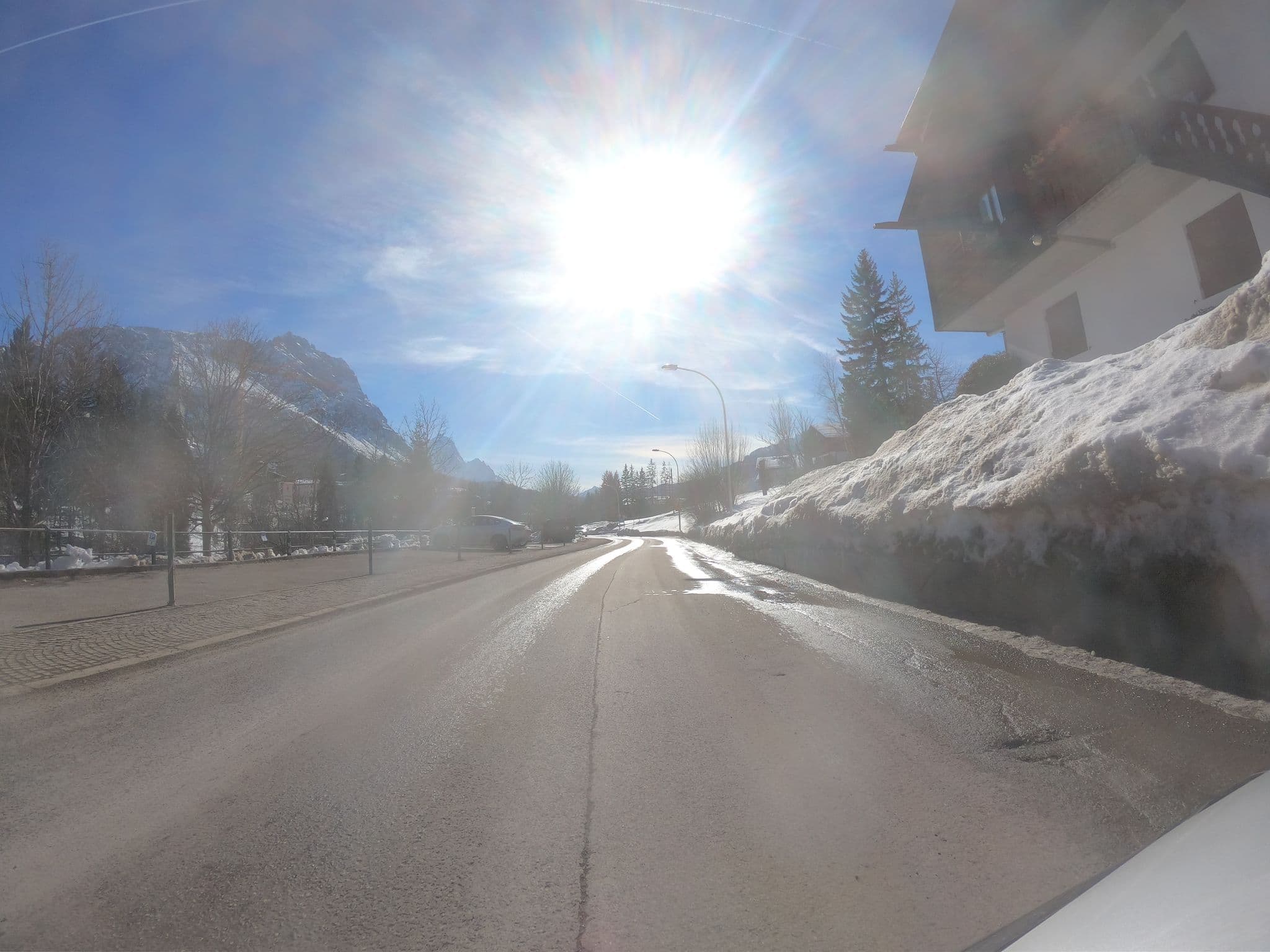 Street view near Lungoboite 14 - Cortina, Cortina d'Ampezzo — © chrisbeddow (CC BY-SA · Mapillary)