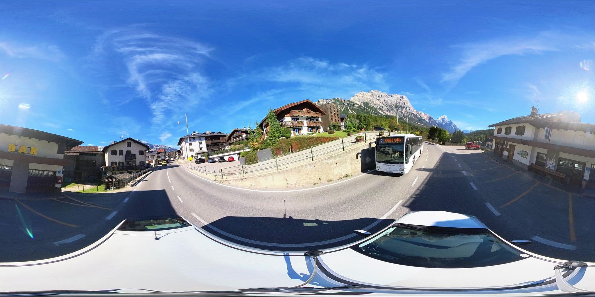 Street view near Park Hotel Faloria Cortina d'Ampezzo, Cortina d'Ampezzo — © osmplus_org (CC BY-SA · Mapillary)