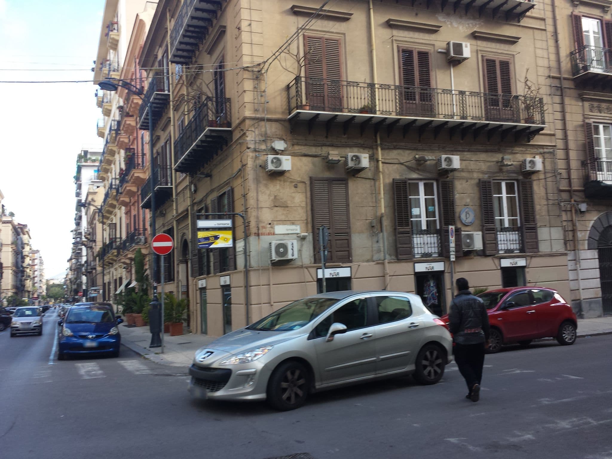 Street view near B&B Panormos, Palermo — © aborruso (CC BY-SA · Mapillary)