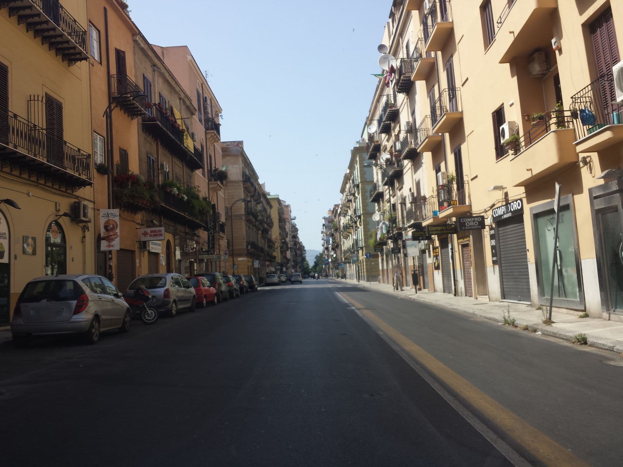 Street view near Il Borgo di Sullivan, Palermo — © aborruso (CC BY-SA · Mapillary)