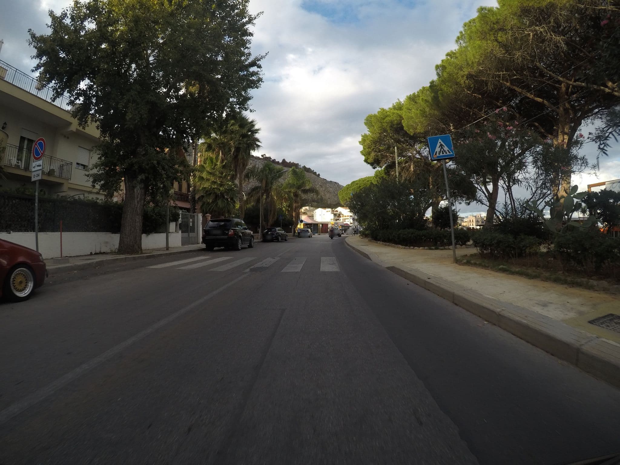 Street view near Mondello B&B, Sferracavallo — © chrisbeddow (CC BY-SA · Mapillary)
