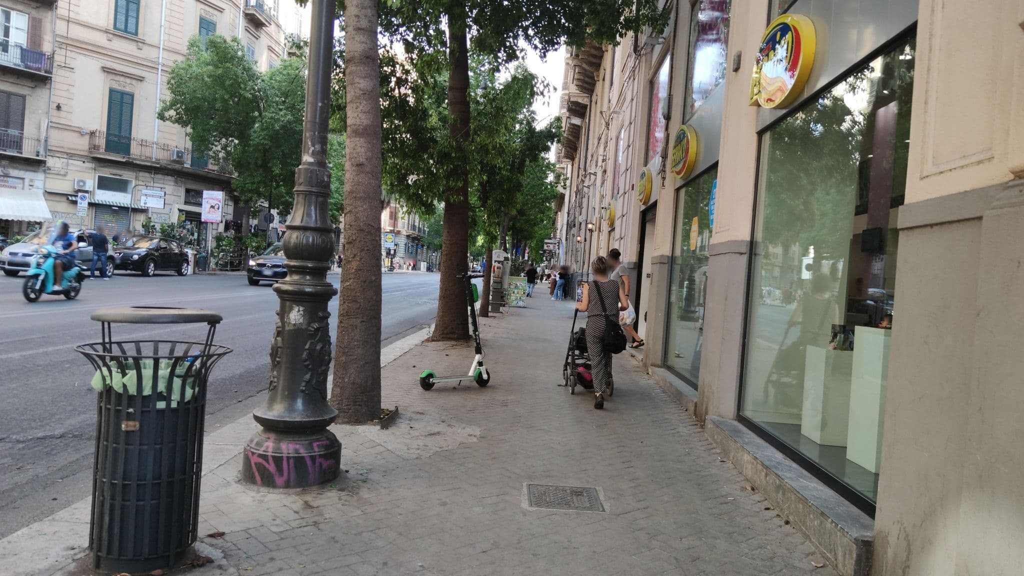 Street view near B&B D'Angello, Palermo — © mrey (CC BY-SA · Mapillary)