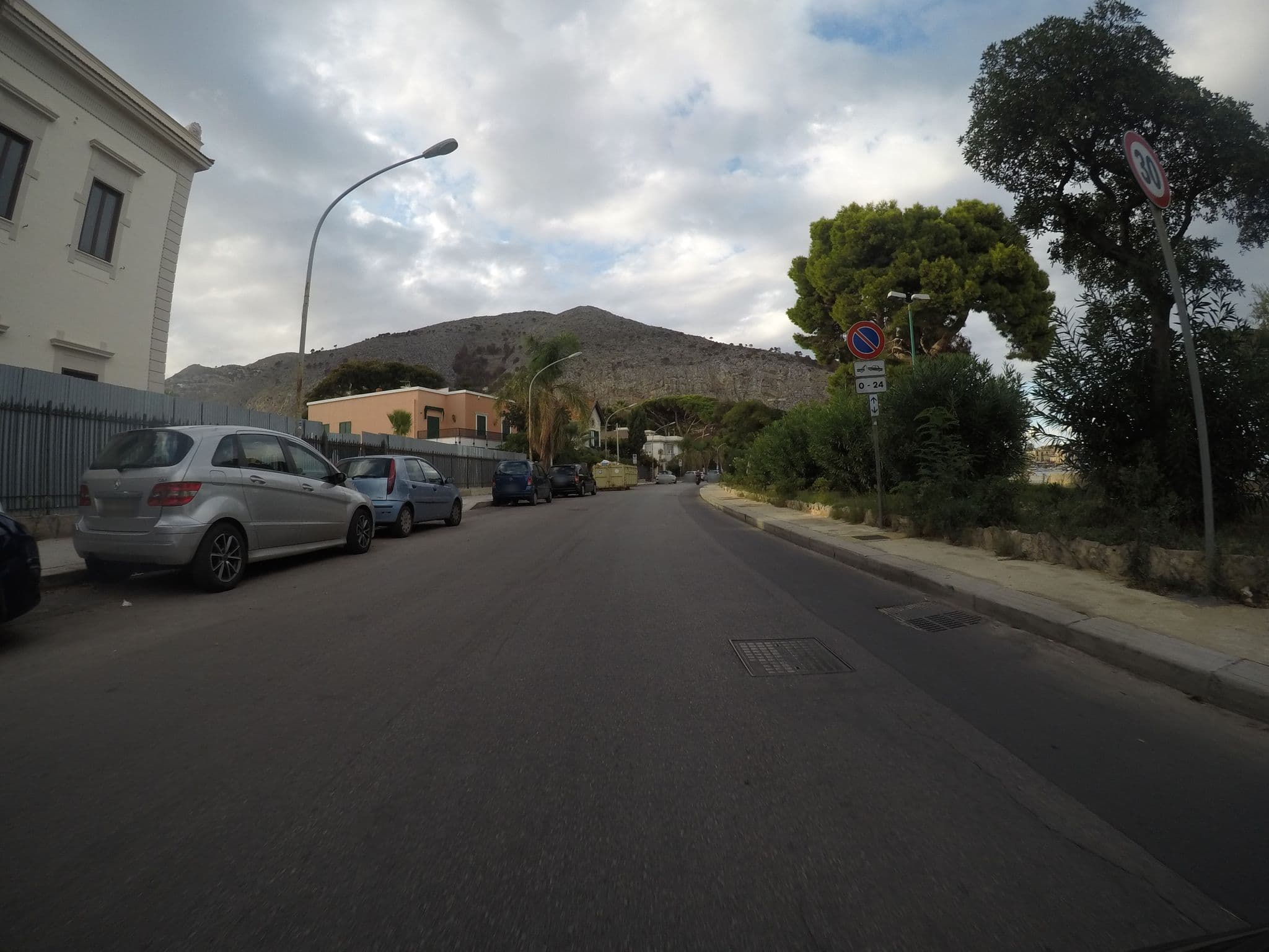 Street view near Villa Masetta Luxury Suites, Sferracavallo — © chrisbeddow (CC BY-SA · Mapillary)