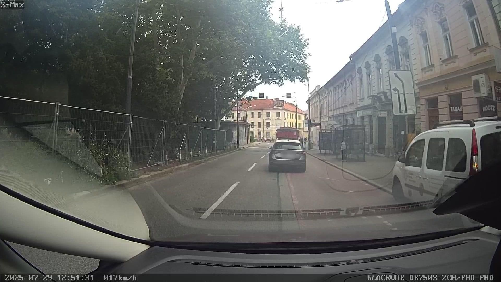 Street view near Reverie Hotel, Bratislava — © hajty (CC BY-SA · Mapillary)
