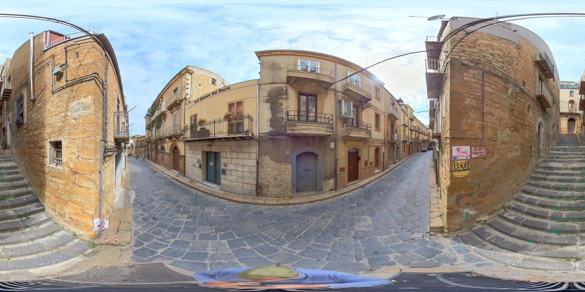 Street view near B&B Dimore del Conte, Piazza Armerina — © Ghelfi360 (CC BY-SA · Mapillary)