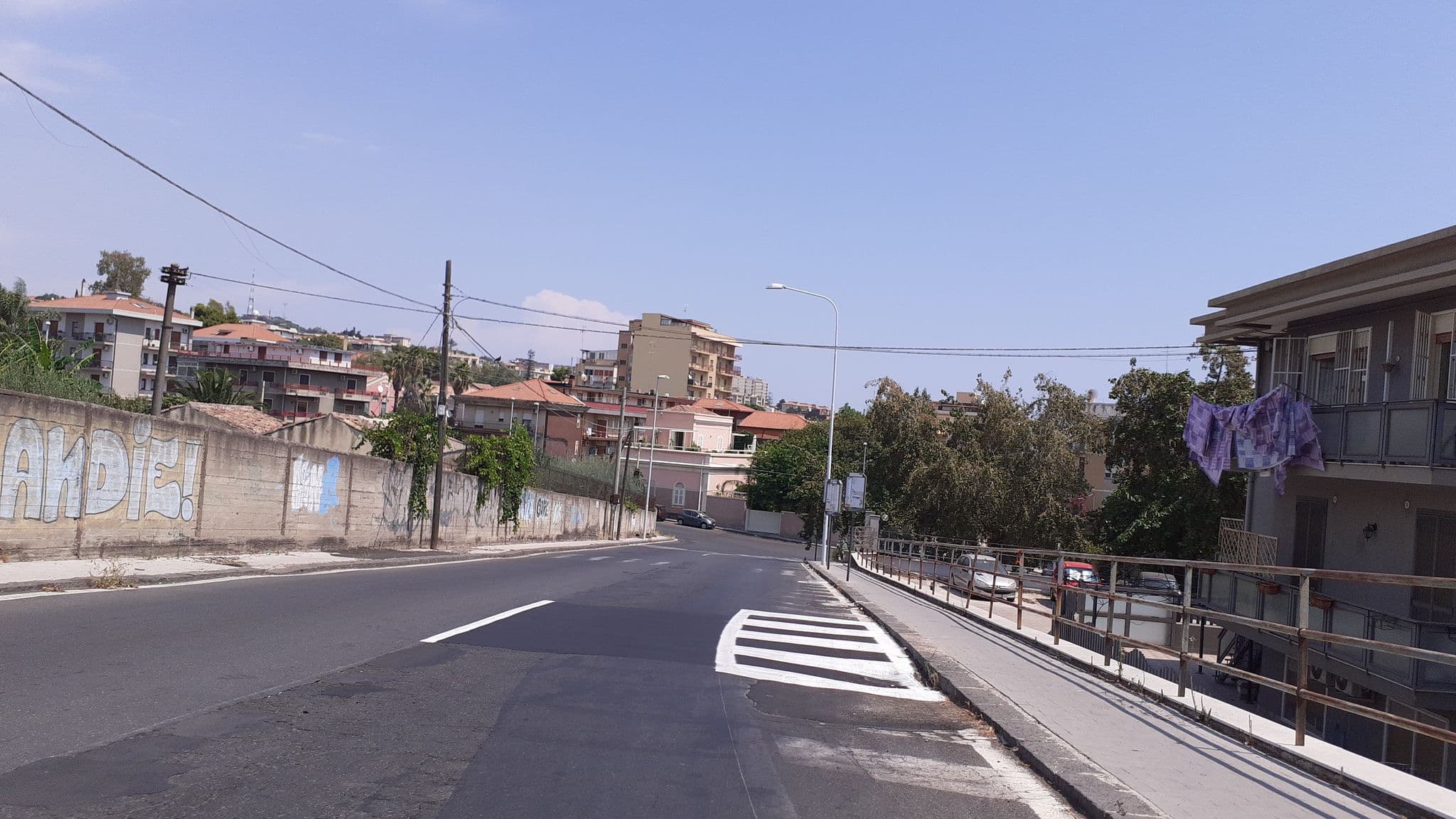 Street view near B&B United States of Europe, Catania — © agliatav (CC BY-SA · Mapillary)