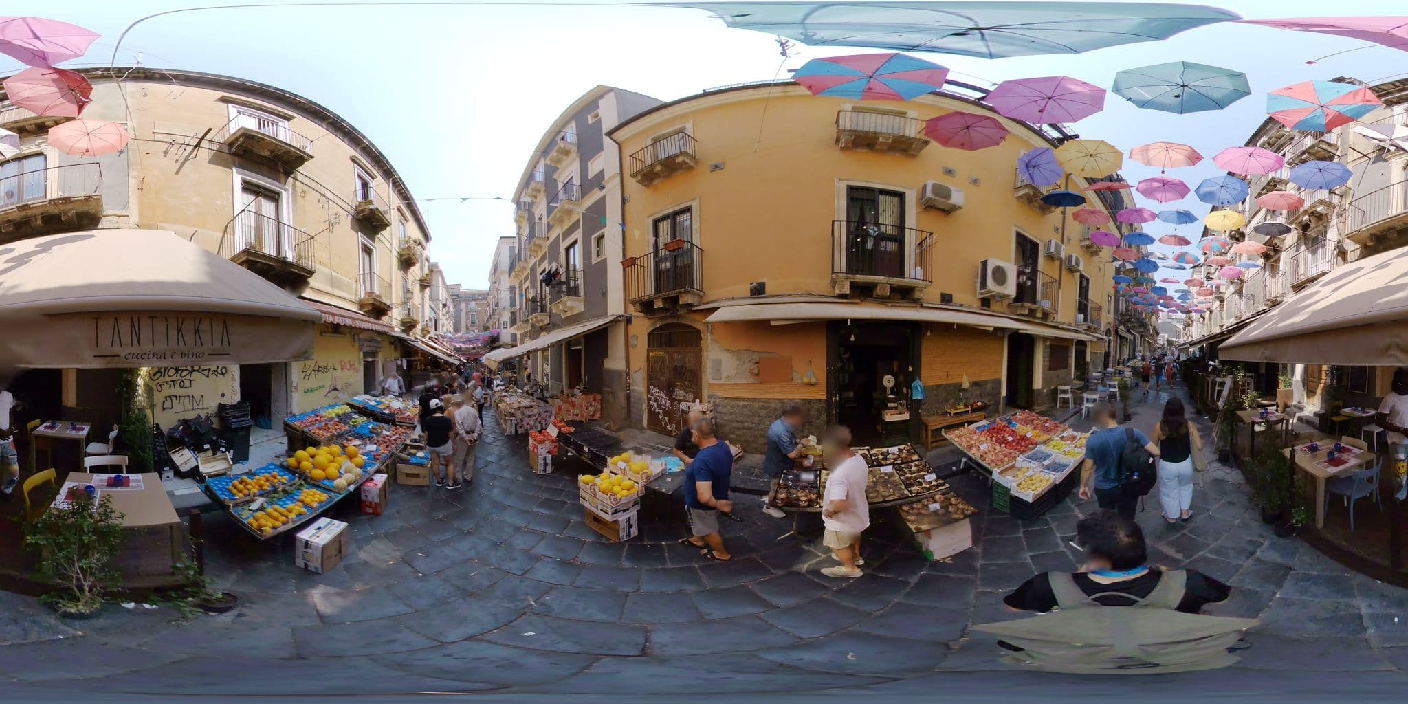 Street view near Fish Market on Top, Catania — © mapconcierge (CC BY-SA · Mapillary)
