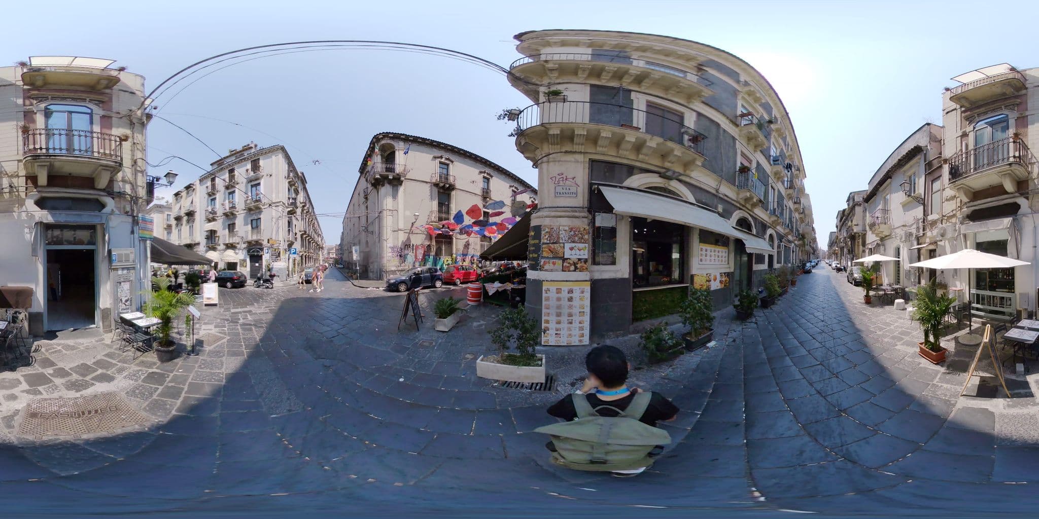 Street view near I Mori Maison de Charme, Catania — © mapconcierge (CC BY-SA · Mapillary)