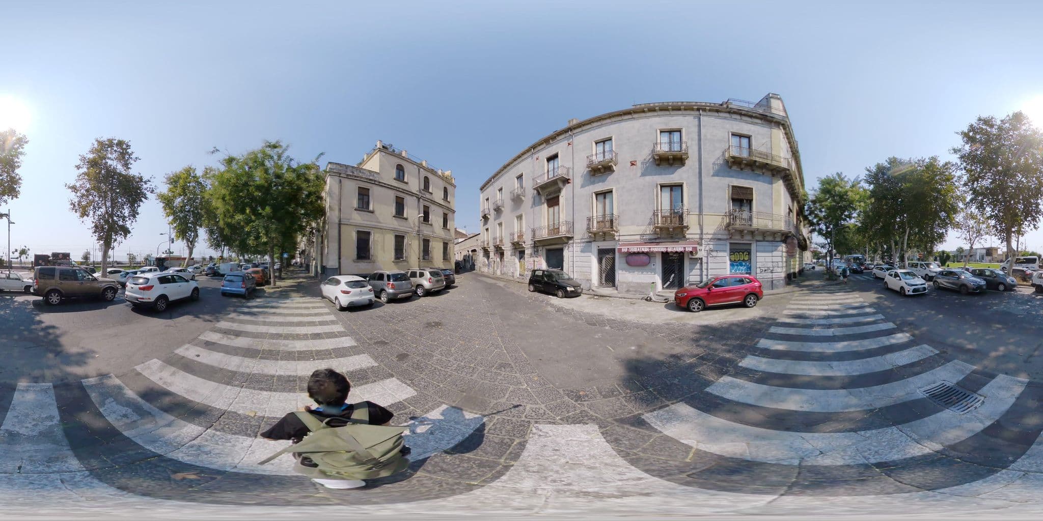 Street view near B&B Platamone, Catania — © mapconcierge (CC BY-SA · Mapillary)