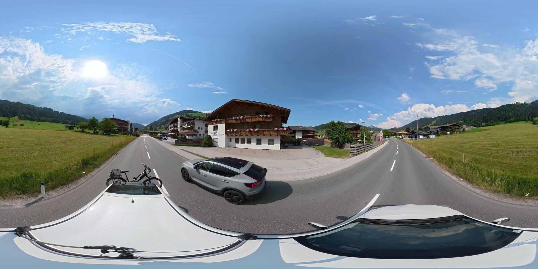 Street view near Pension Enzian, Niederau — © osmplus_org (CC BY-SA · Mapillary)