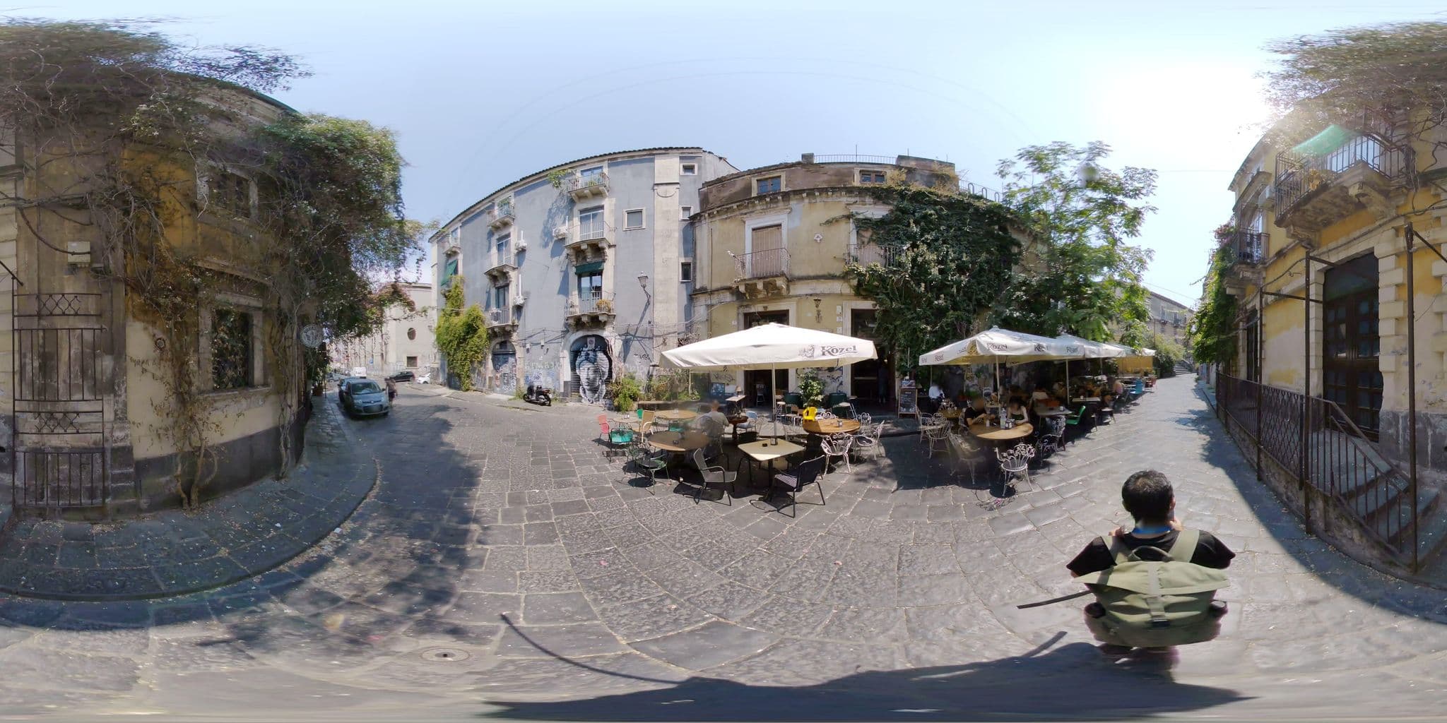 Street view near Bed & Breakfast Globetrotter Catania, Catania — © mapconcierge (CC BY-SA · Mapillary)