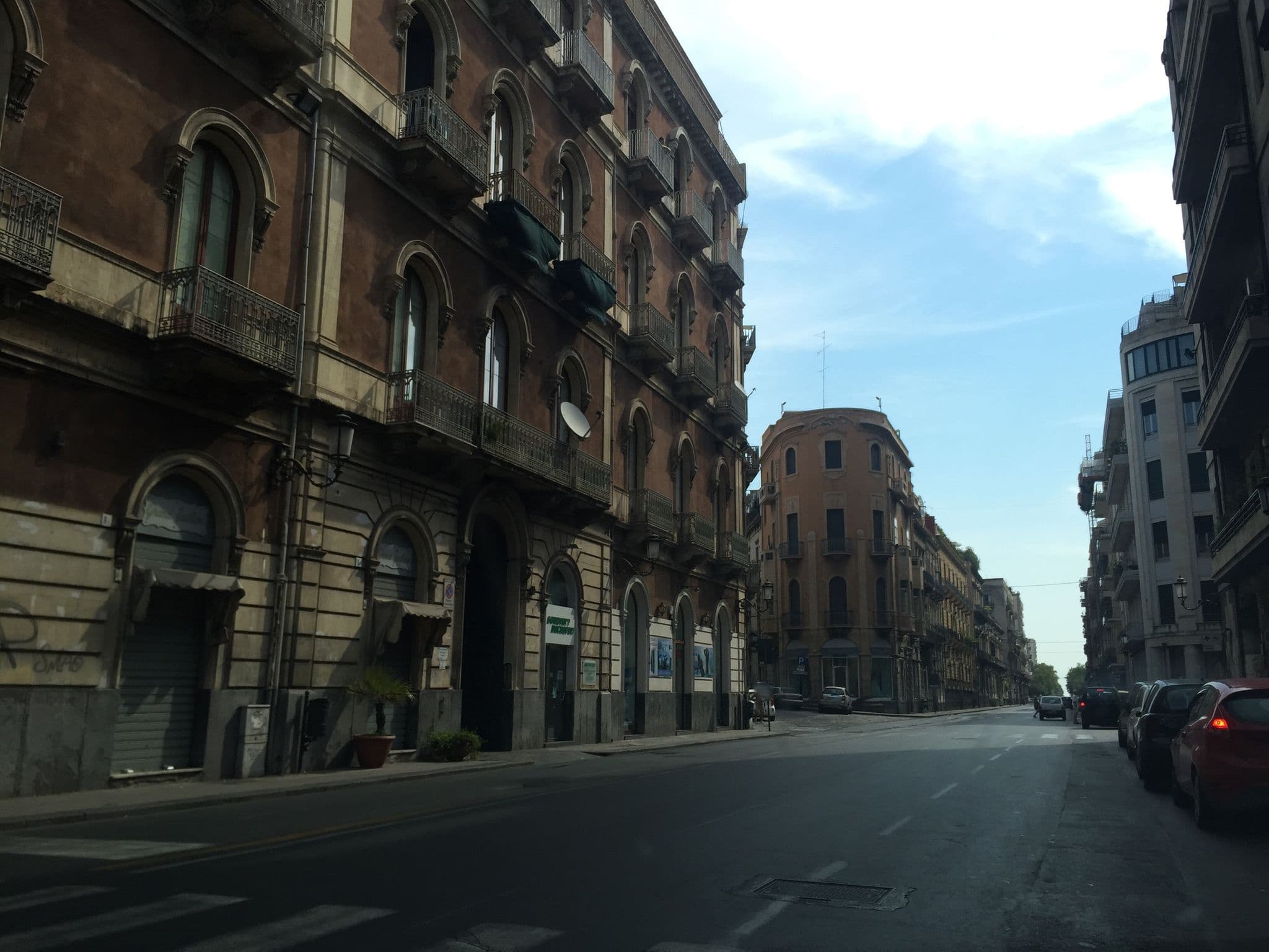 Street view near OttoMood Alaovest, Catania — © nisselson (CC BY-SA · Mapillary)