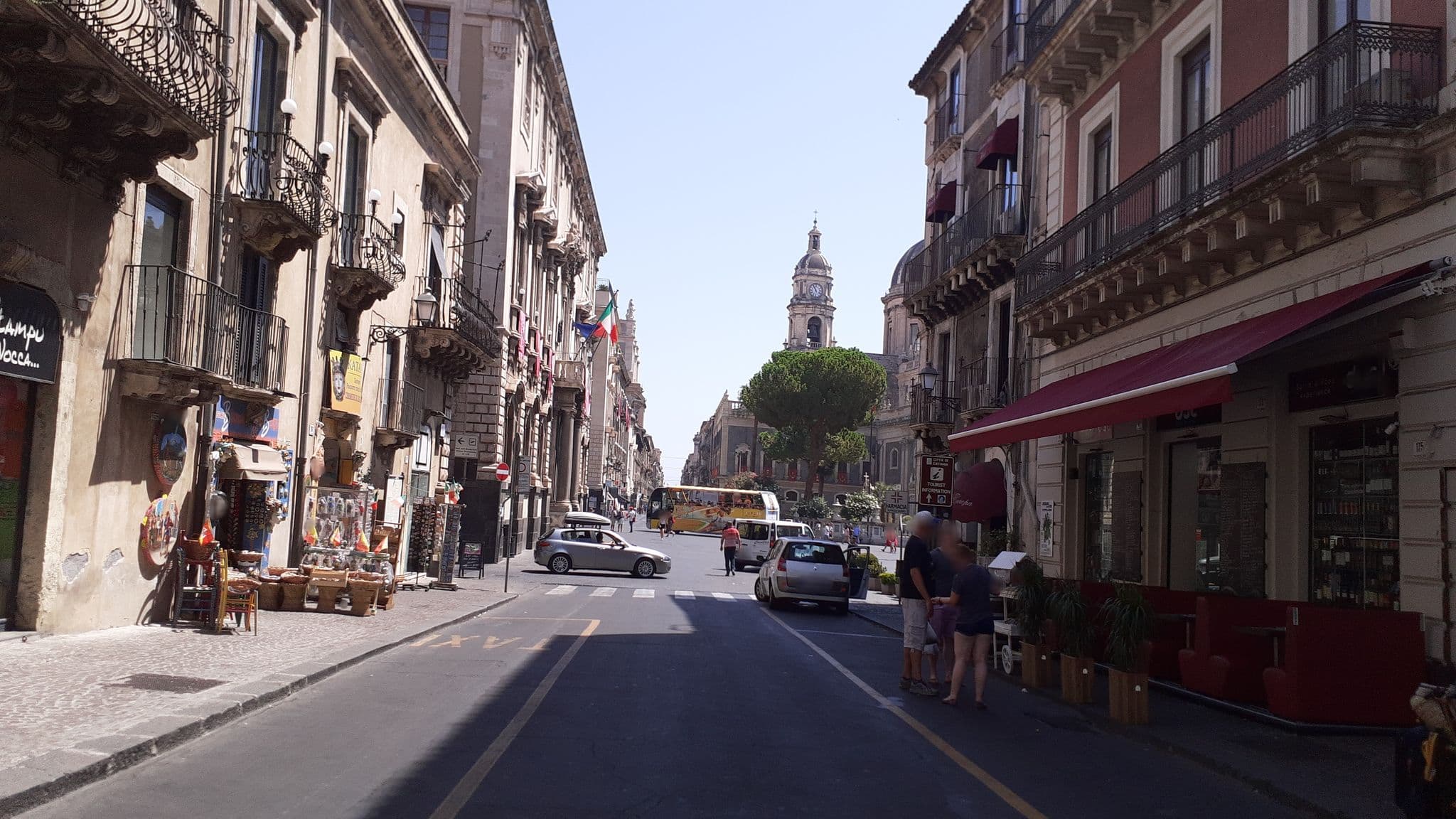 Street view near Pallazzo Merletta Luxury House Hotel, Catania — © agliatav (CC BY-SA · Mapillary)