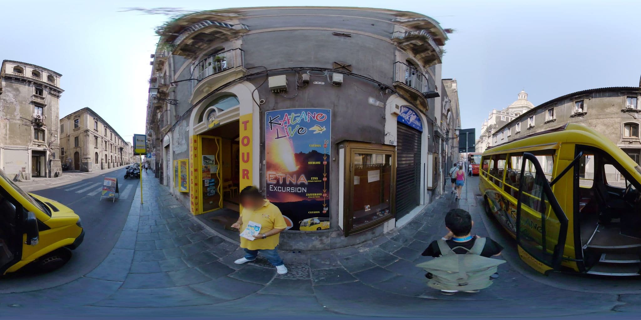 Street view near Al Quadrato D'Oro, Catania — © mapconcierge (CC BY-SA · Mapillary)