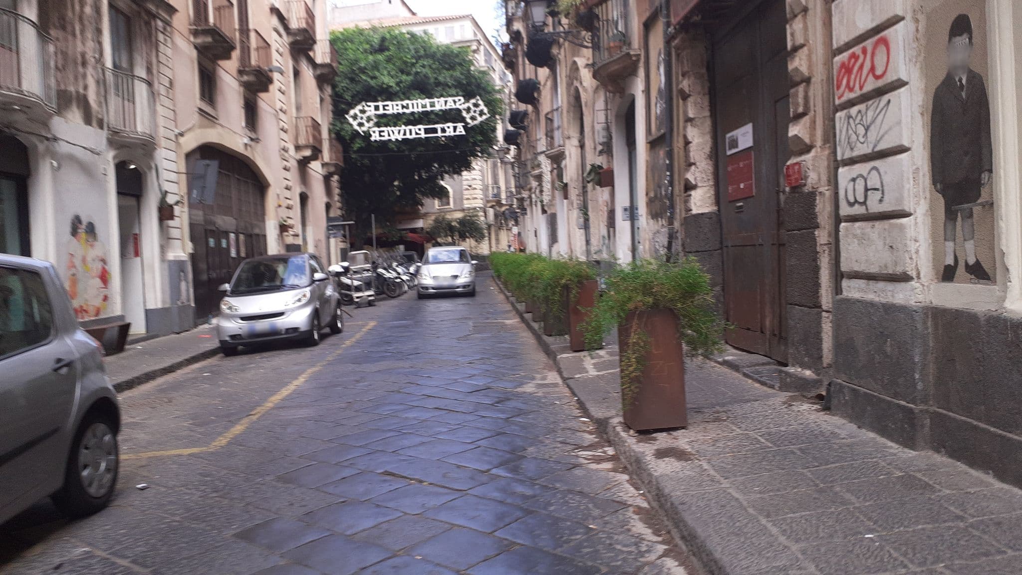 Street view near B&B Faro, Catania — © agliatav (CC BY-SA · Mapillary)