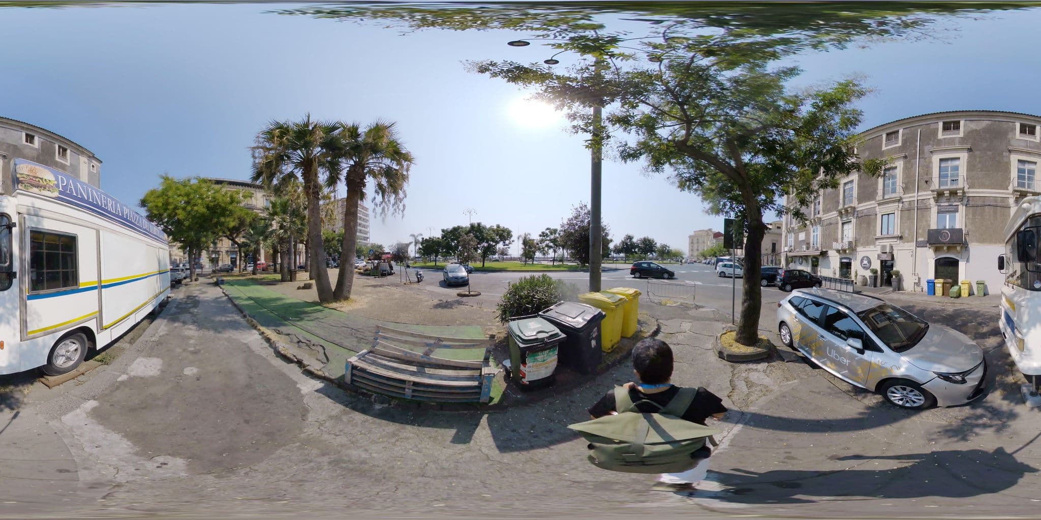 Street view near B&B Favola Mediterranea, Catania — © mapconcierge (CC BY-SA · Mapillary)