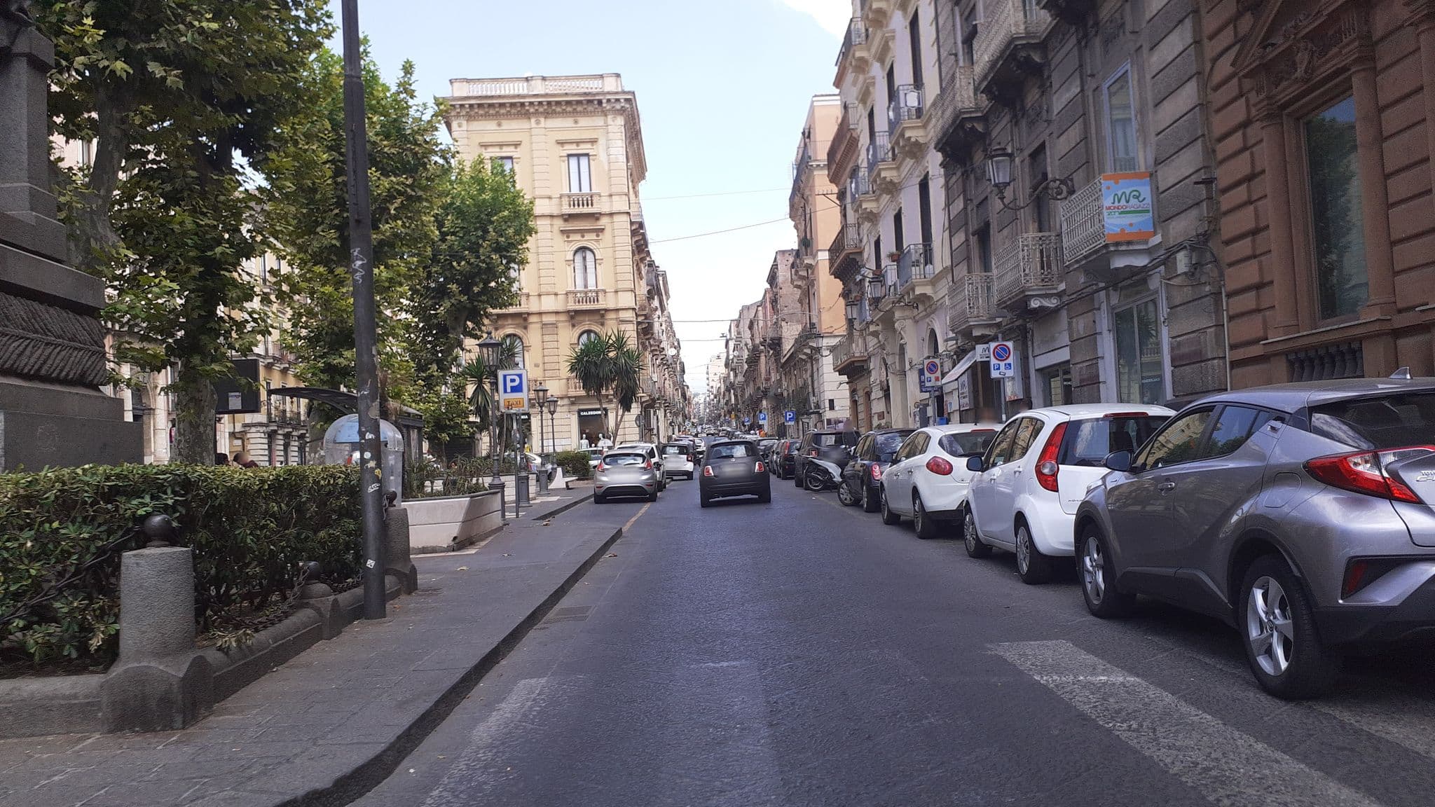 Street view near La Rosa Di Gerico, Catania — © agliatav (CC BY-SA · Mapillary)
