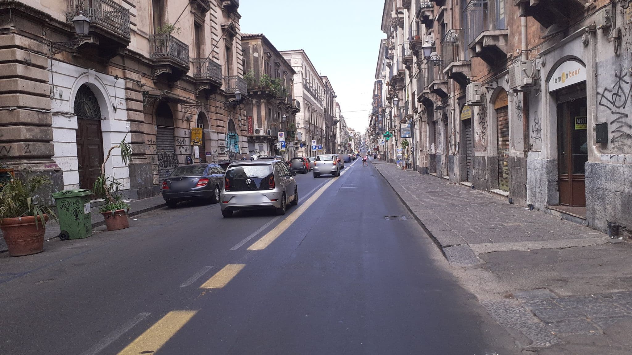Street view near Sant'Agata Inn Hotel, Catania — © agliatav (CC BY-SA · Mapillary)