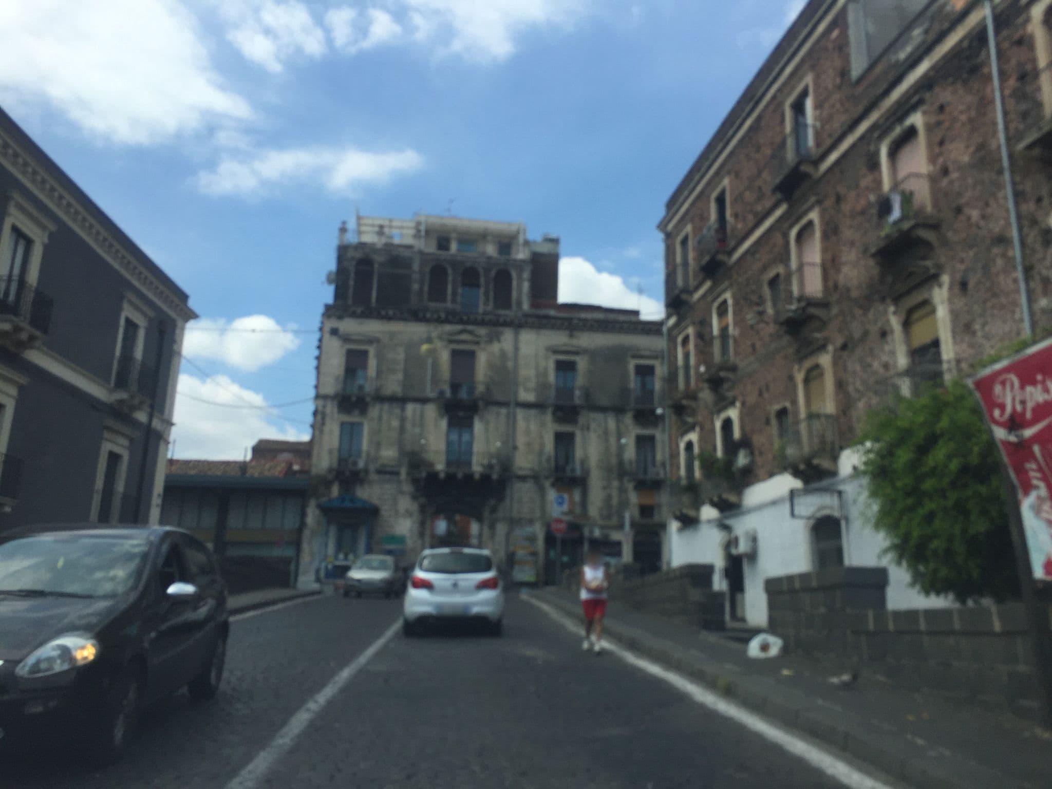 Street view near Alcalà Living Apartments, Catania — © nisselson (CC BY-SA · Mapillary)