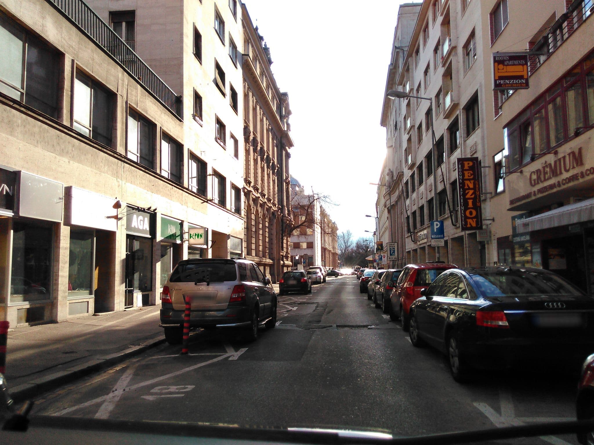 Street view near Grémium, Bratislava — © serj_nickel (CC BY-SA · Mapillary)