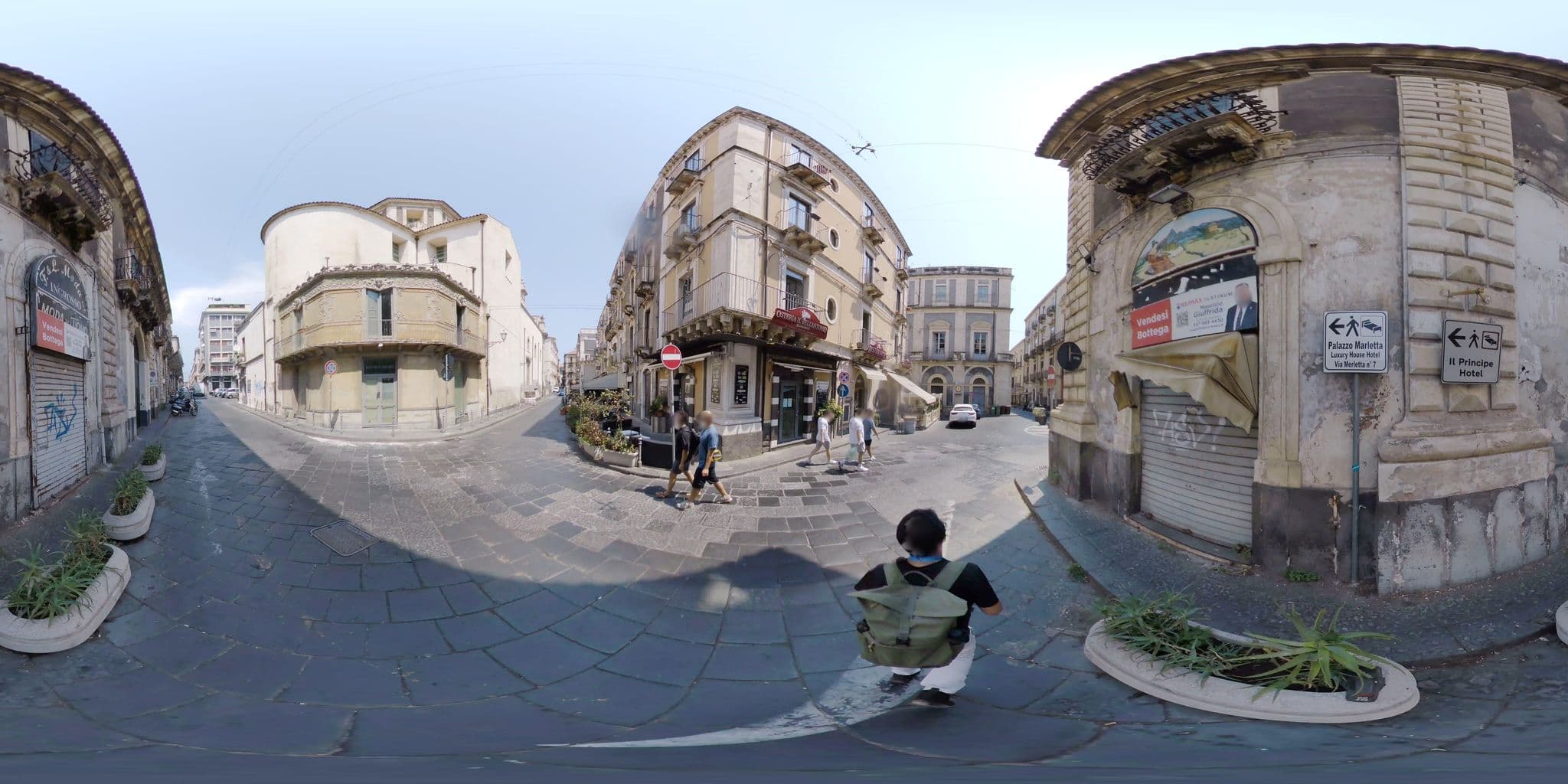 Street view near Mamaricò Apartament, Catania — © mapconcierge (CC BY-SA · Mapillary)