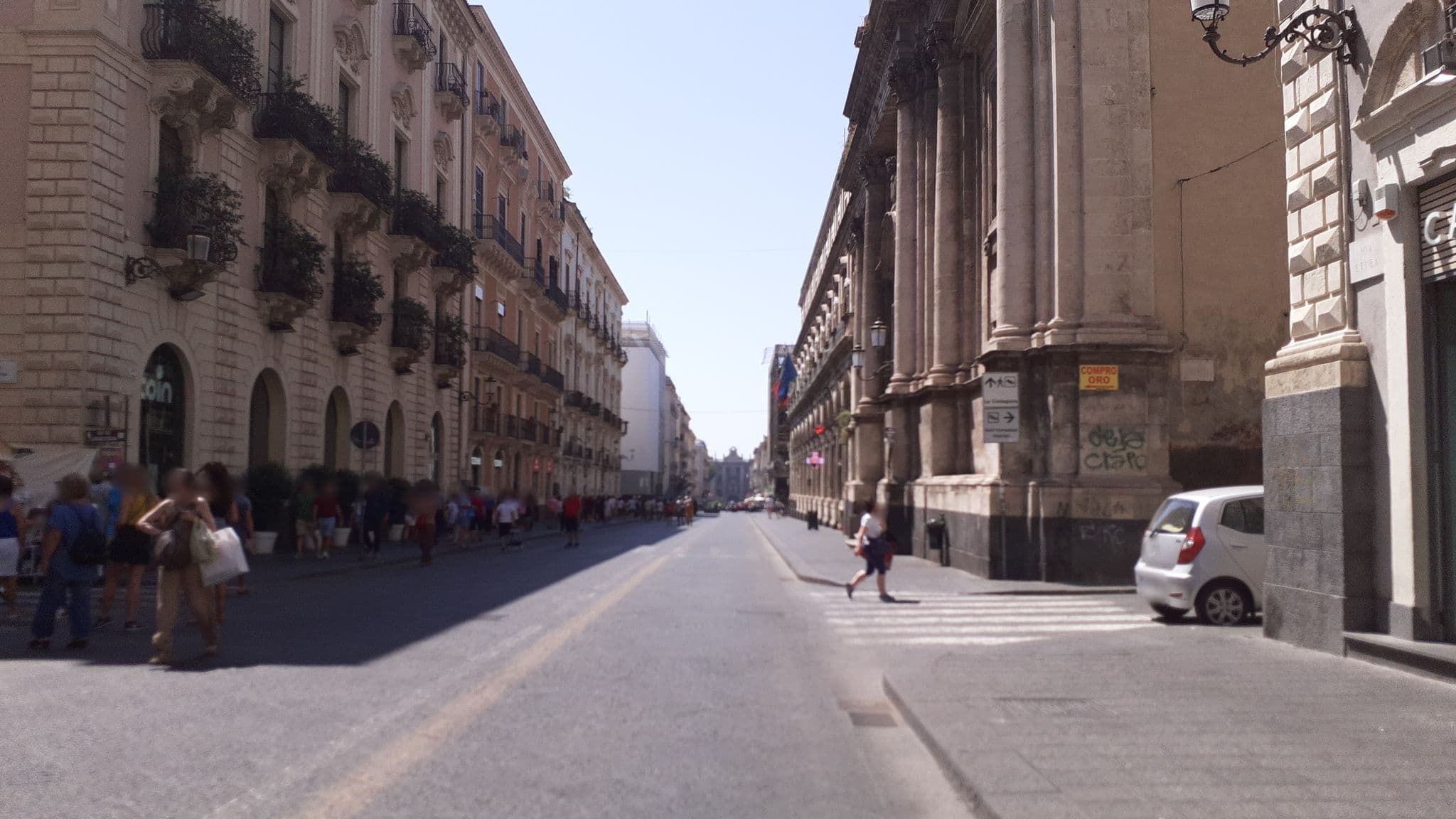 Street view near HostelRooms Catania, Catania — © agliatav (CC BY-SA · Mapillary)