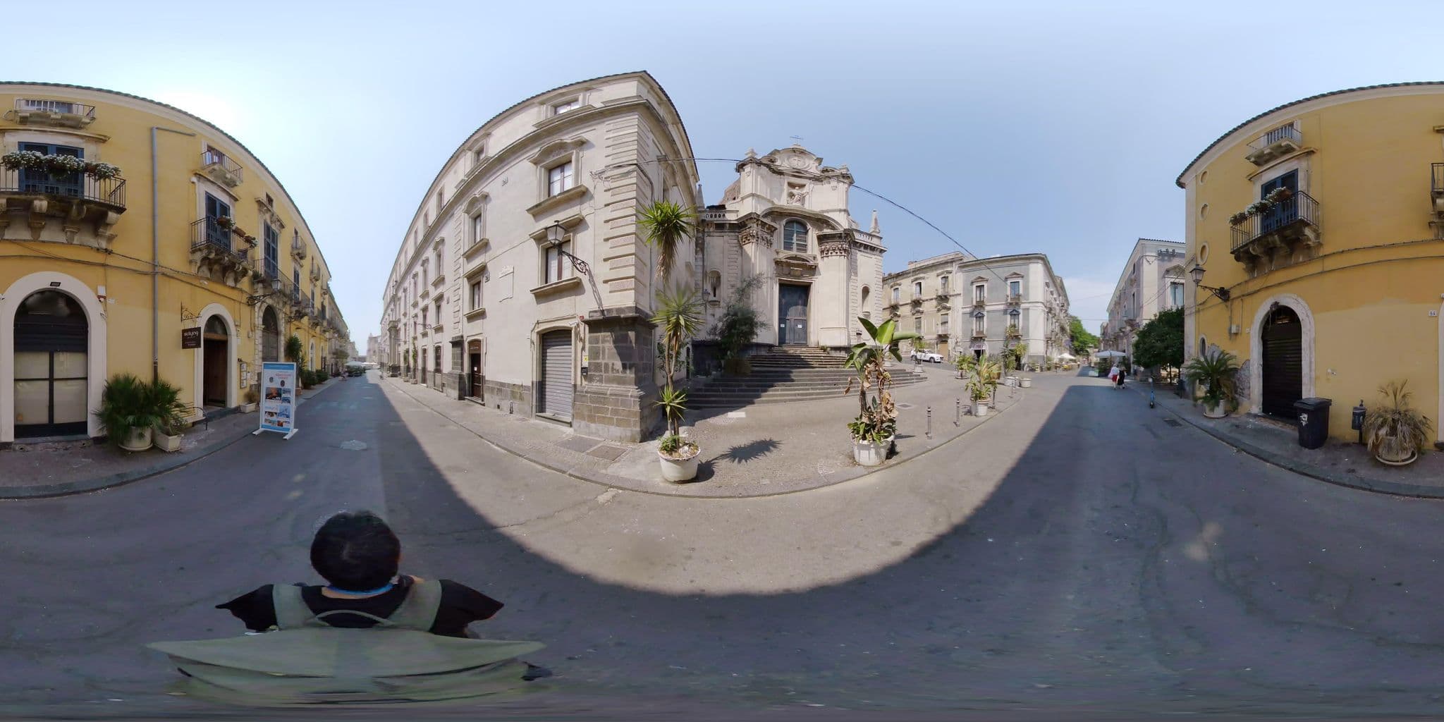 Street view near Casa Cerami, Catania — © mapconcierge (CC BY-SA · Mapillary)