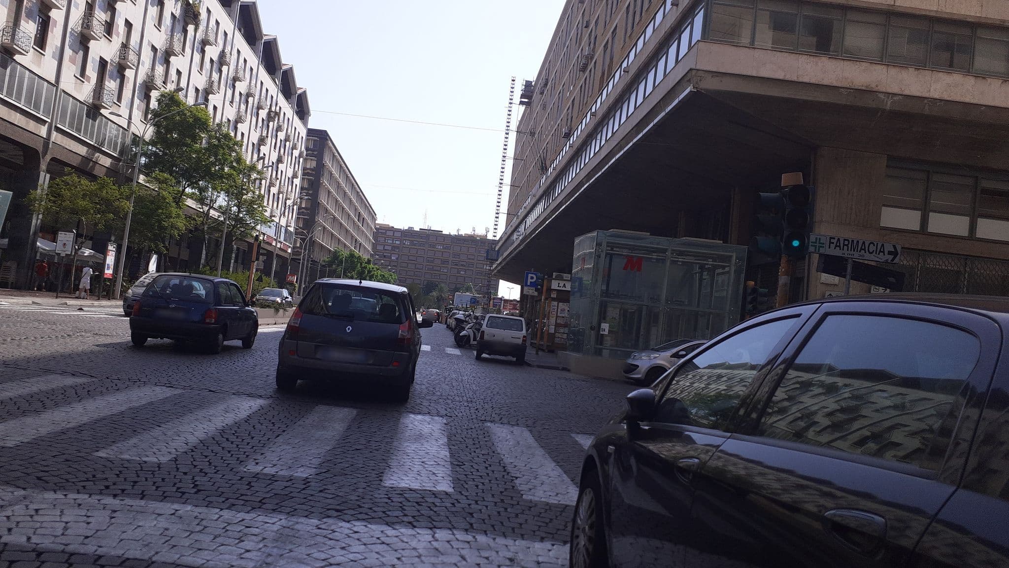 Street view near B&B Hotels, Catania — © agliatav (CC BY-SA · Mapillary)