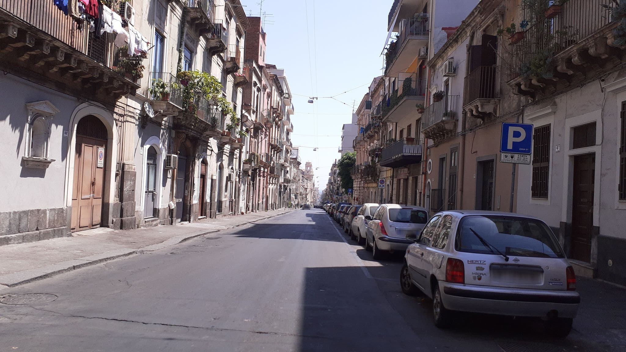 Street view near Home Tourist, Catania — © agliatav (CC BY-SA · Mapillary)