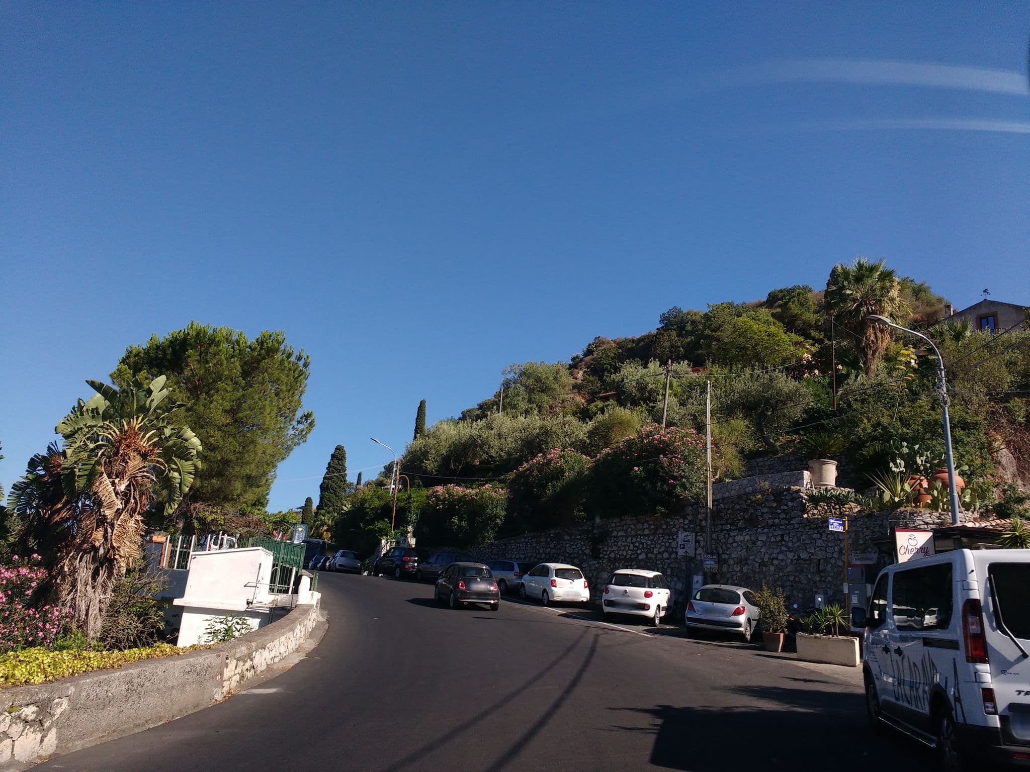 Street view near Hotel Santuzza, Taormina — © thetornado76 (CC BY-SA · Mapillary)