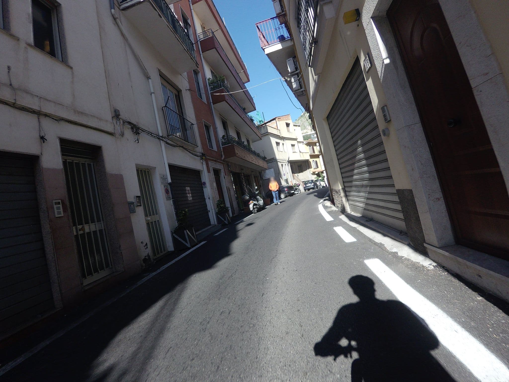 Street view near Quirino's house, Taormina — © posiki (CC BY-SA · Mapillary)